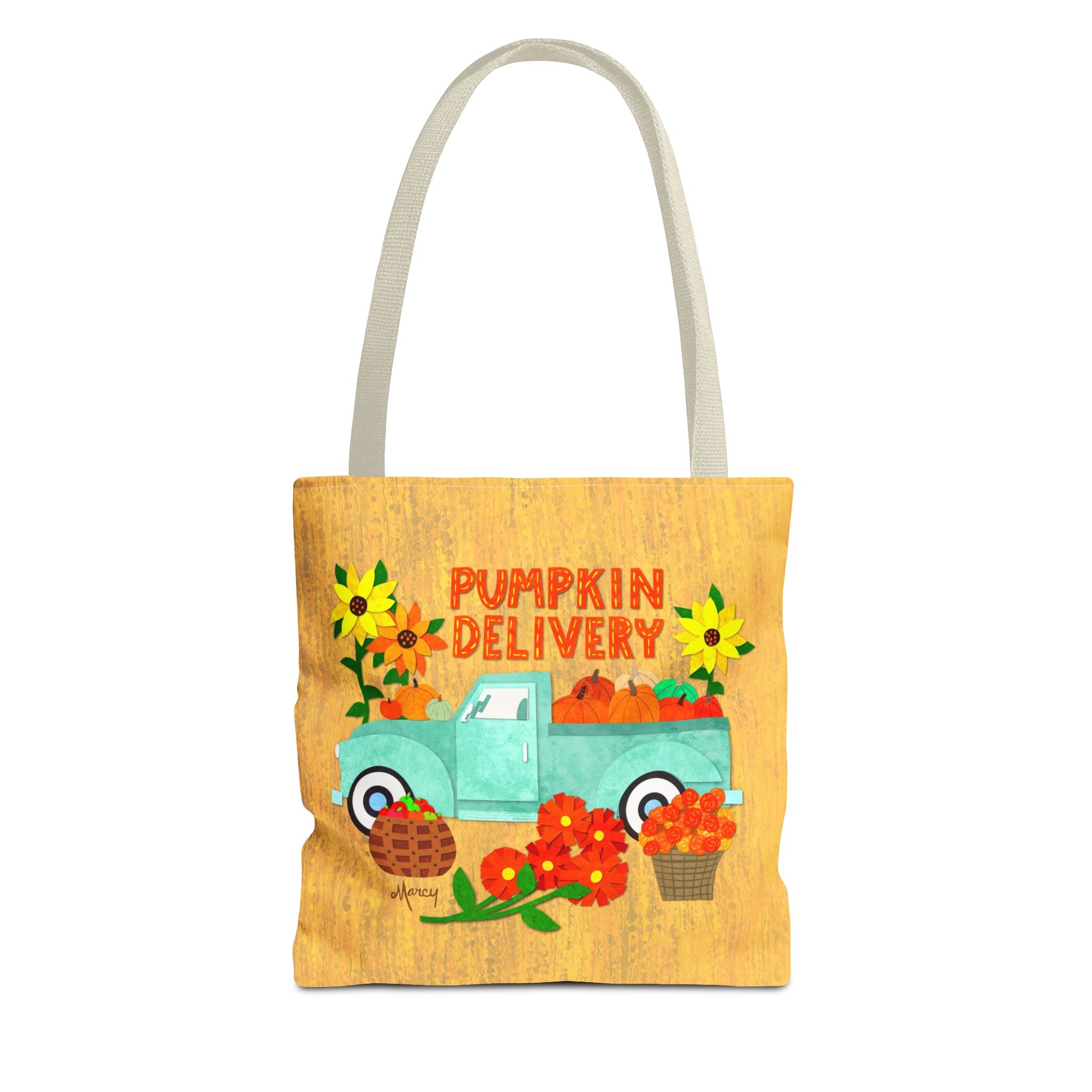 Pumpkin Delivery Collage Tote Bag – Marcy Brennan Art