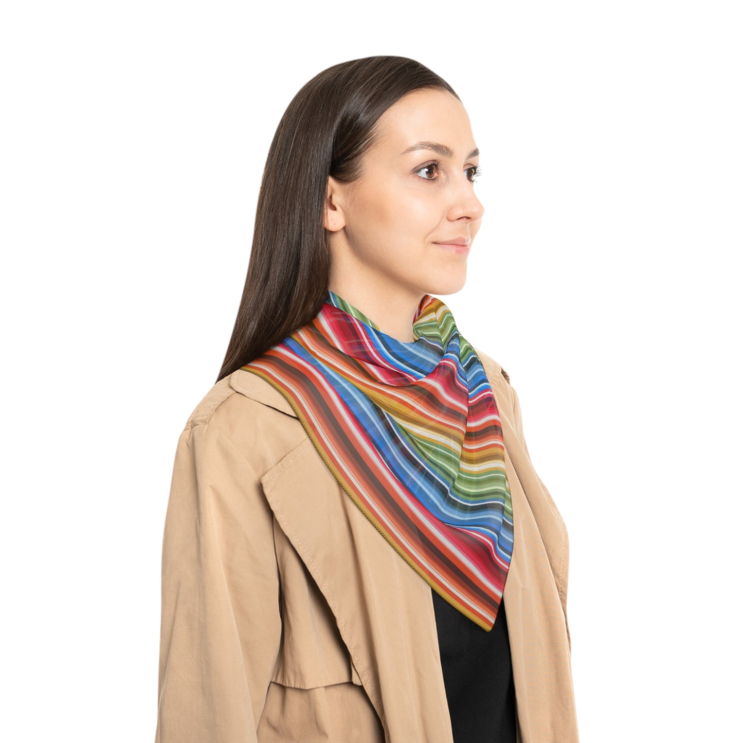 Frida Serape Poly Scarf