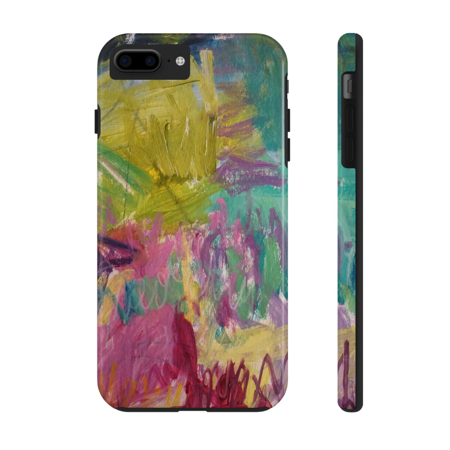 Abstract Pastel Tough Phone Cases