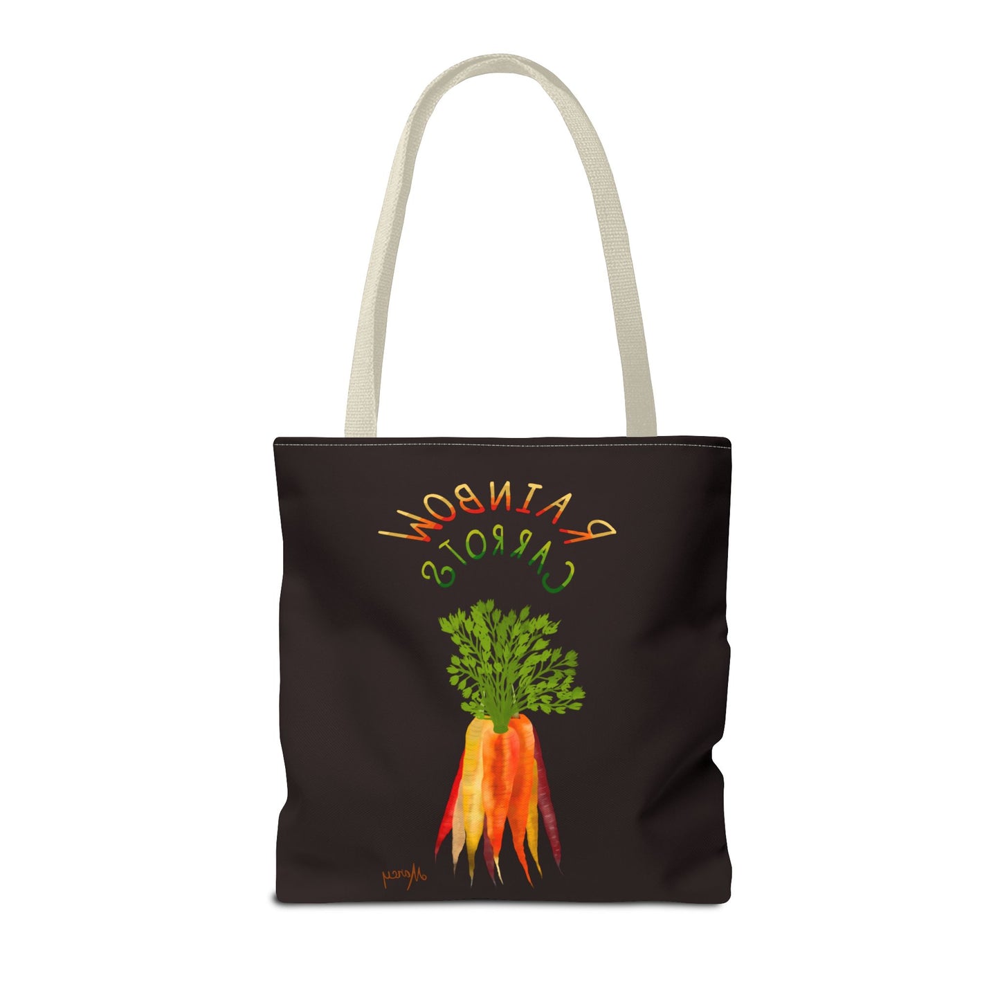 Rainbow Carrots Tote Bag