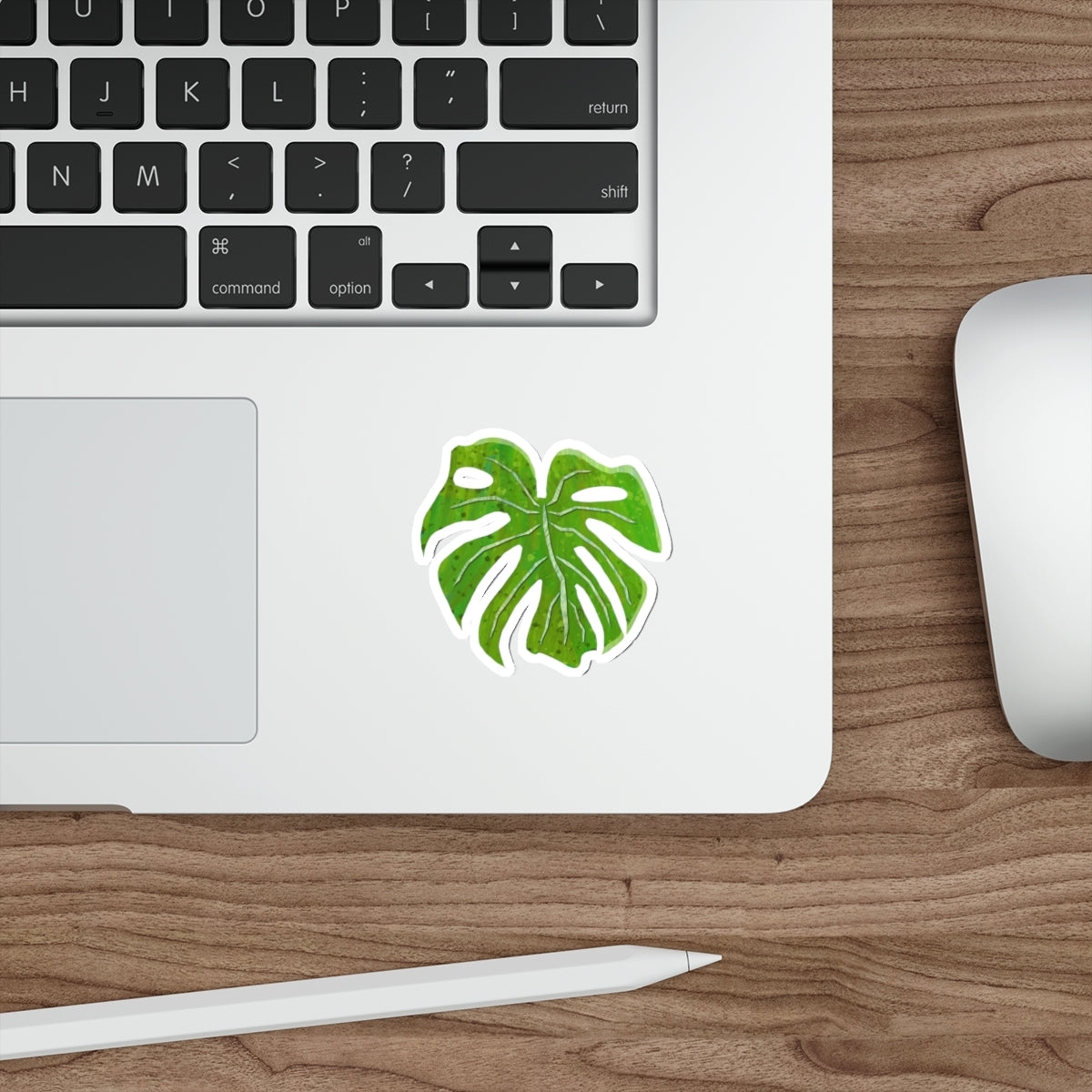 Monstera Leaf Die-Cut Stickers