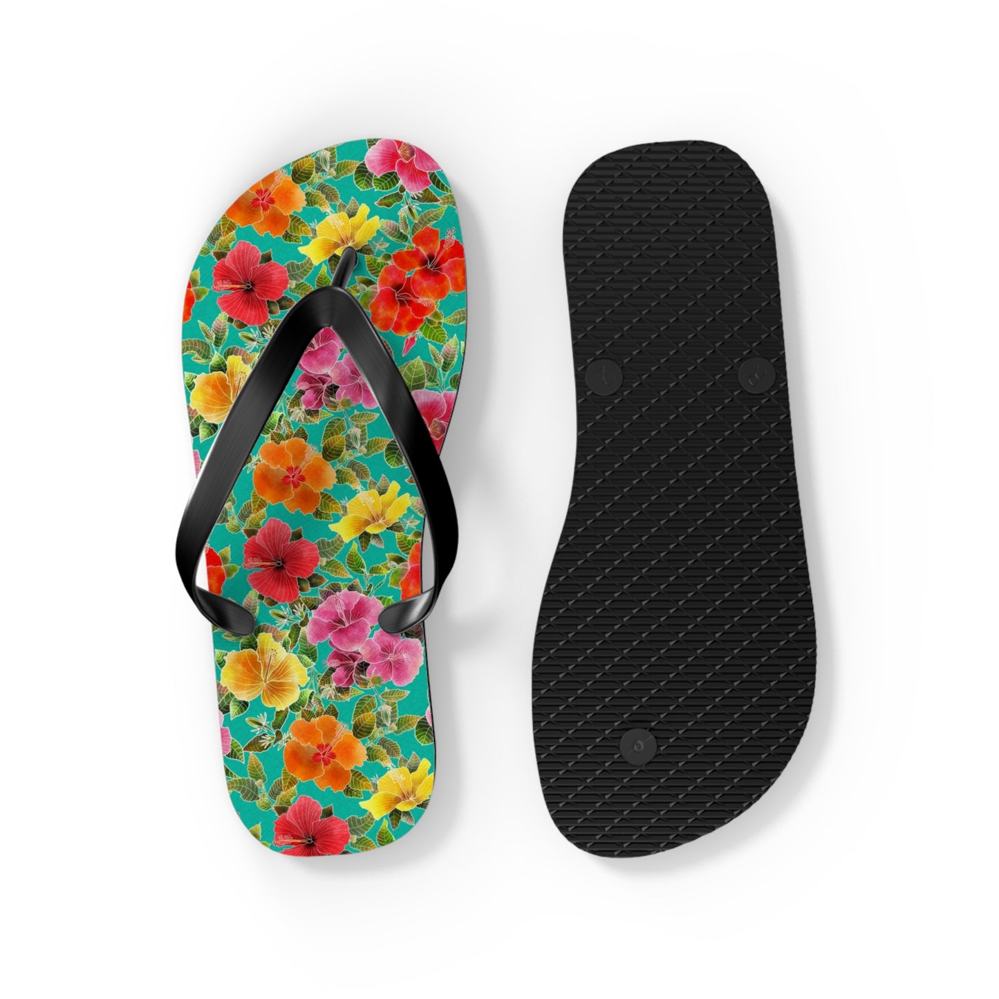 Hibiscus Garden Flip Flops