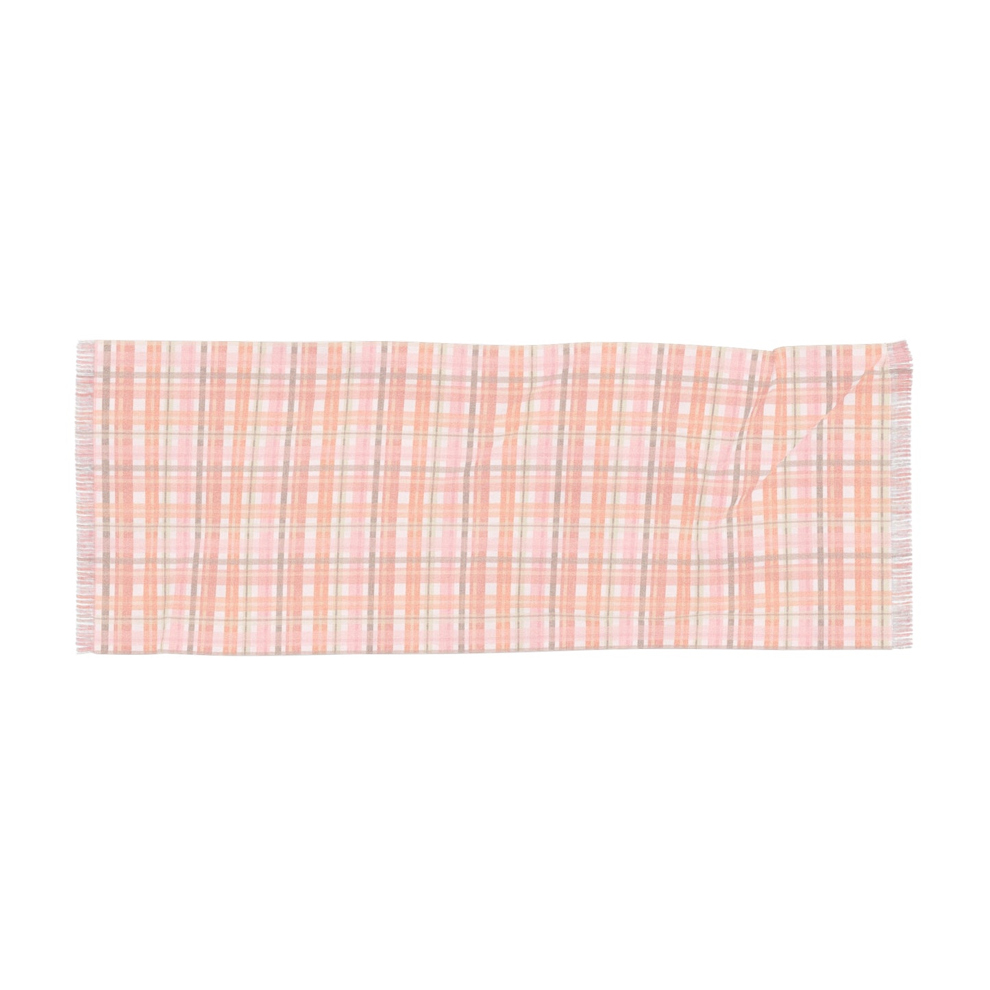 Soft Autumn Plaid Light Scarf