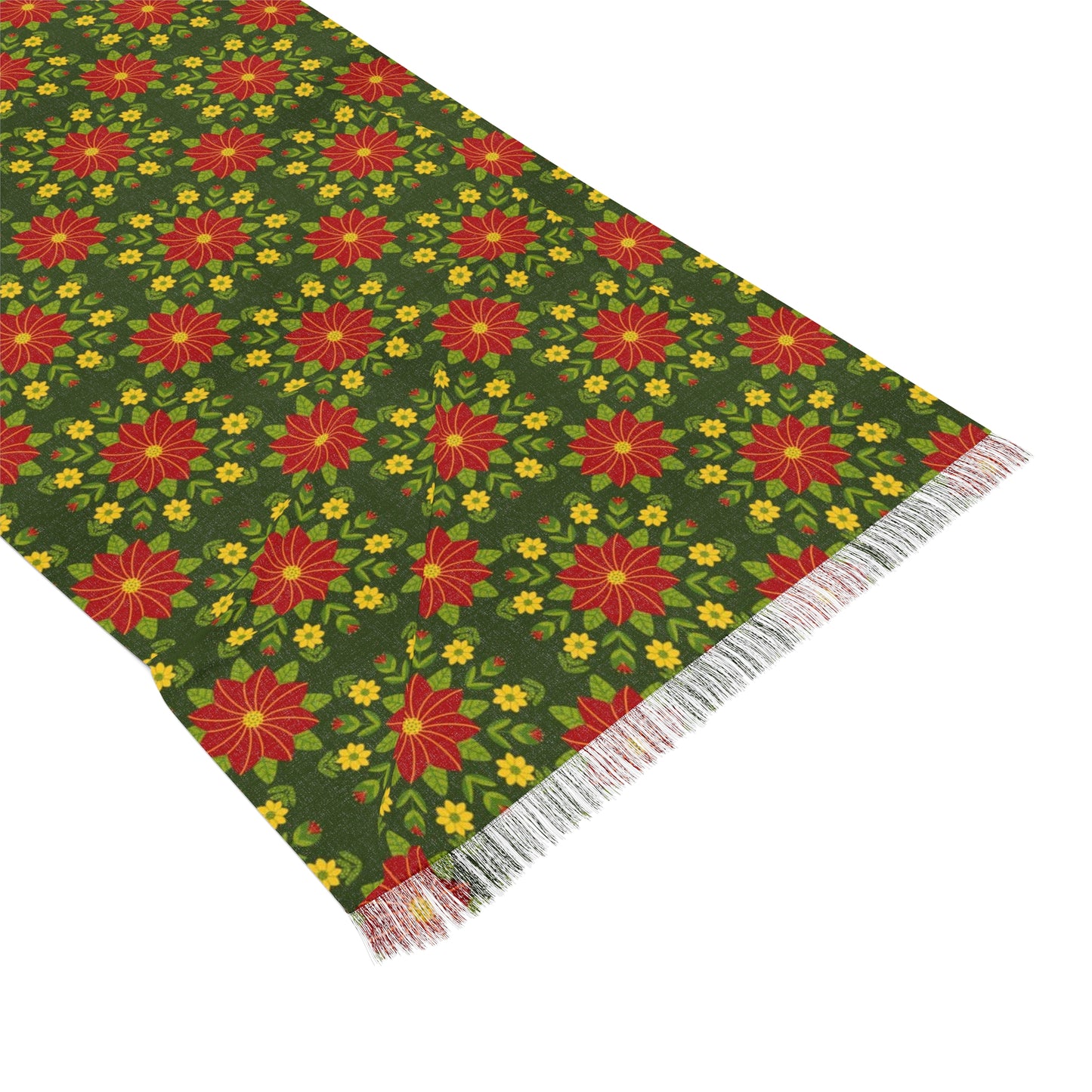 Poinsettias Light Weight Scarf