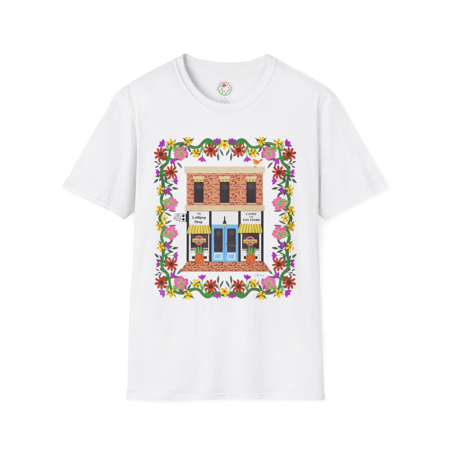 Lollipop Shop Collage Softstyle T-Shirt