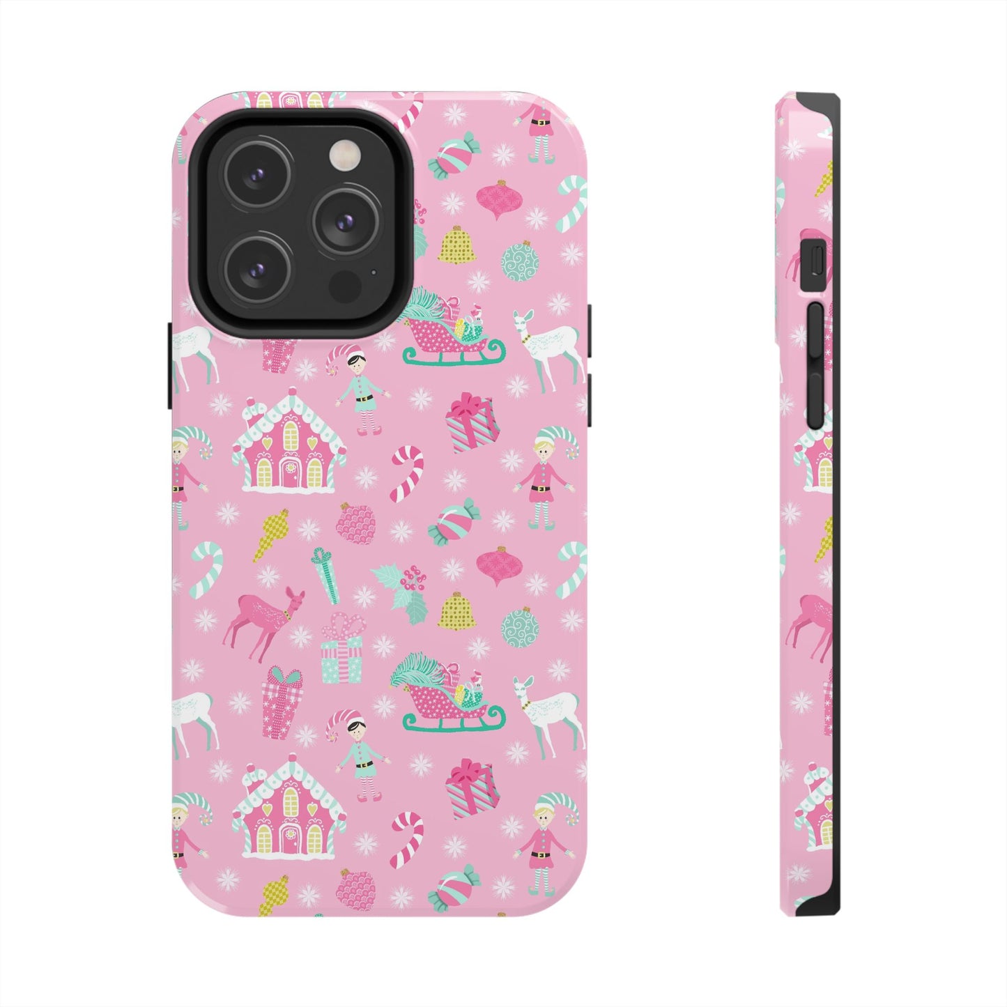 Pastel Christmas Tough Phone Cases