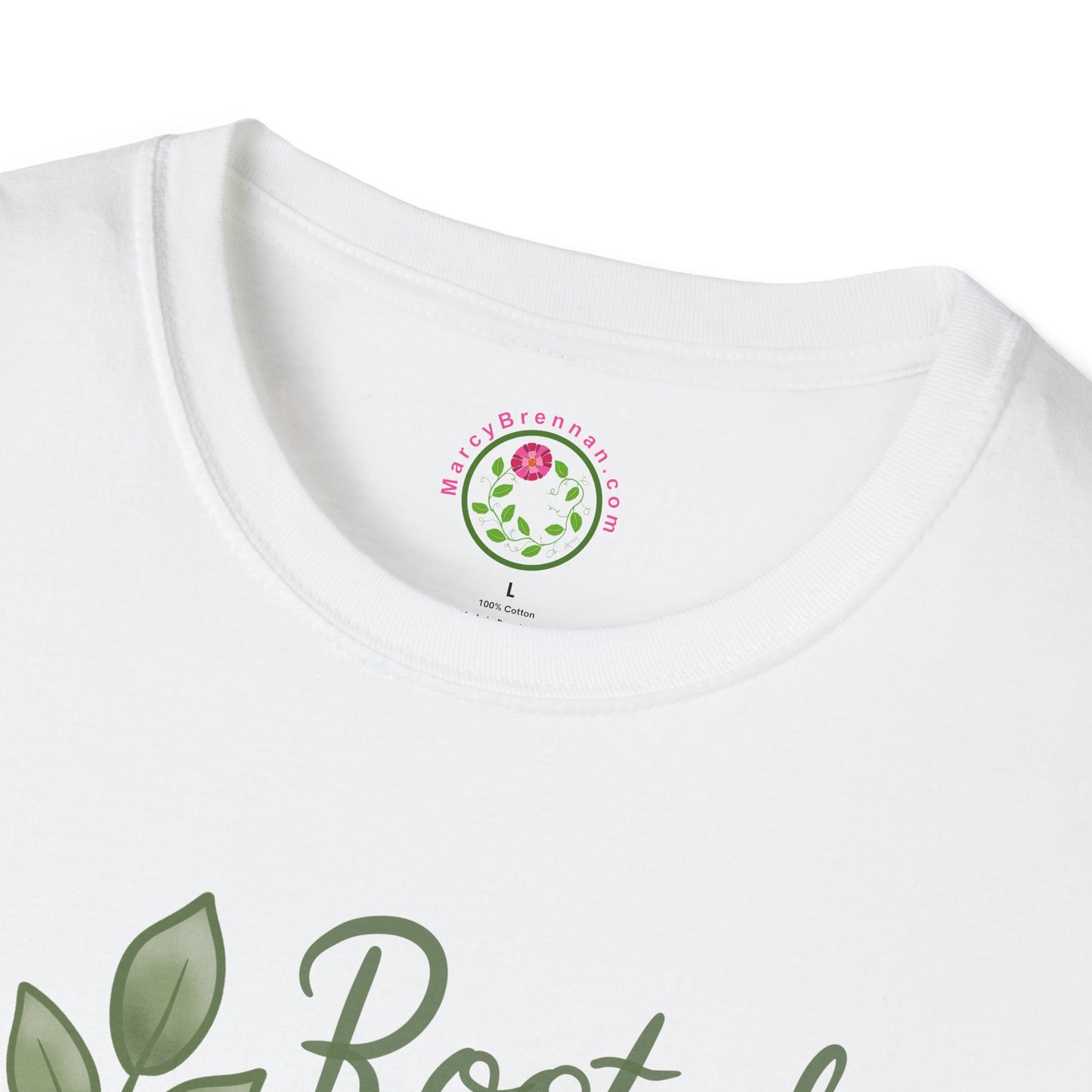 Rooted in Christ Tee — Faith-Based Christian T-Shirt with Tree & Heart Design