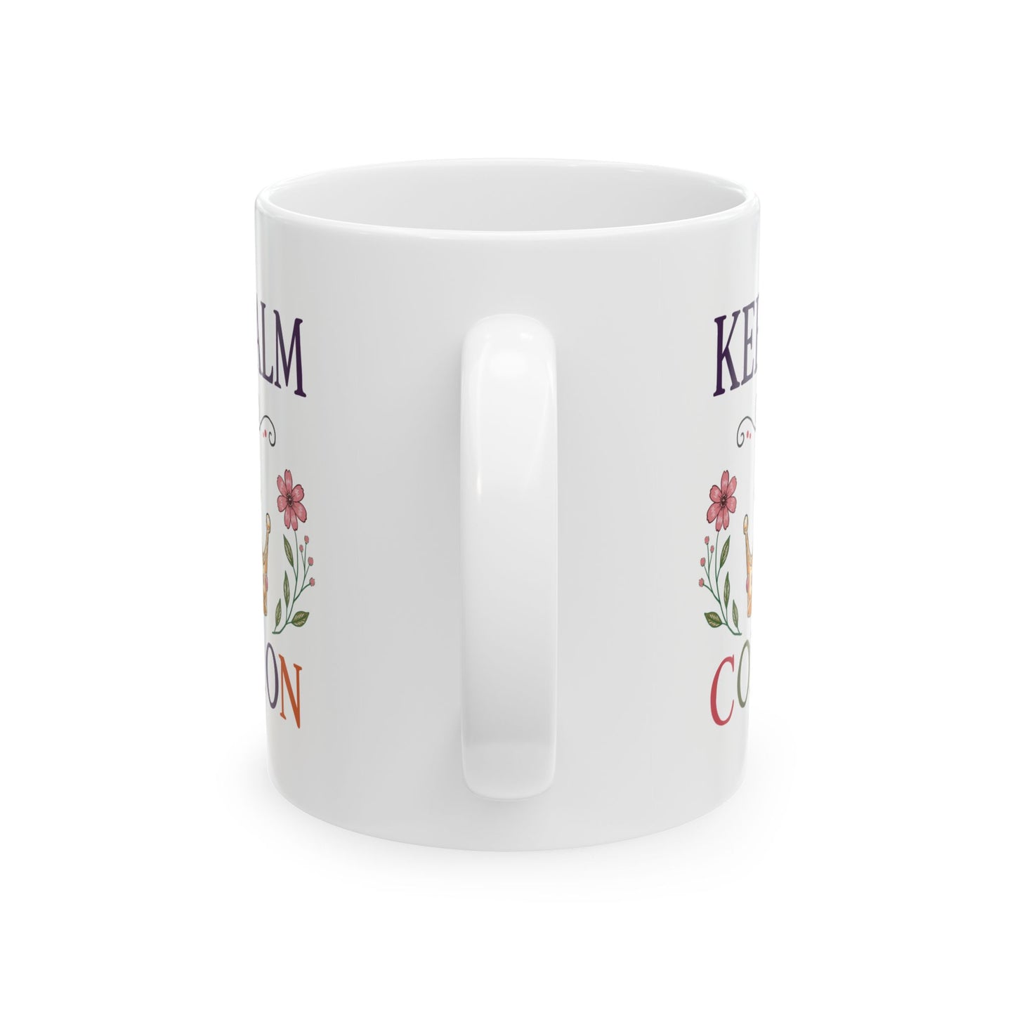Keep Calm & Color On Ceramic Mug 11oz & 15oz