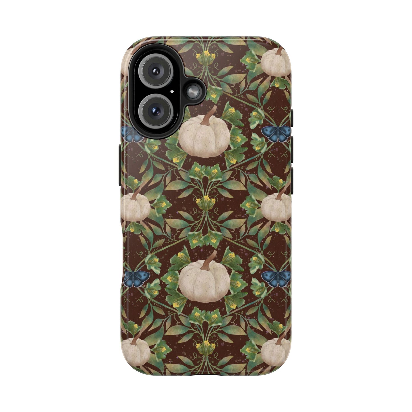 White Pumpkins Tough Phone Cases