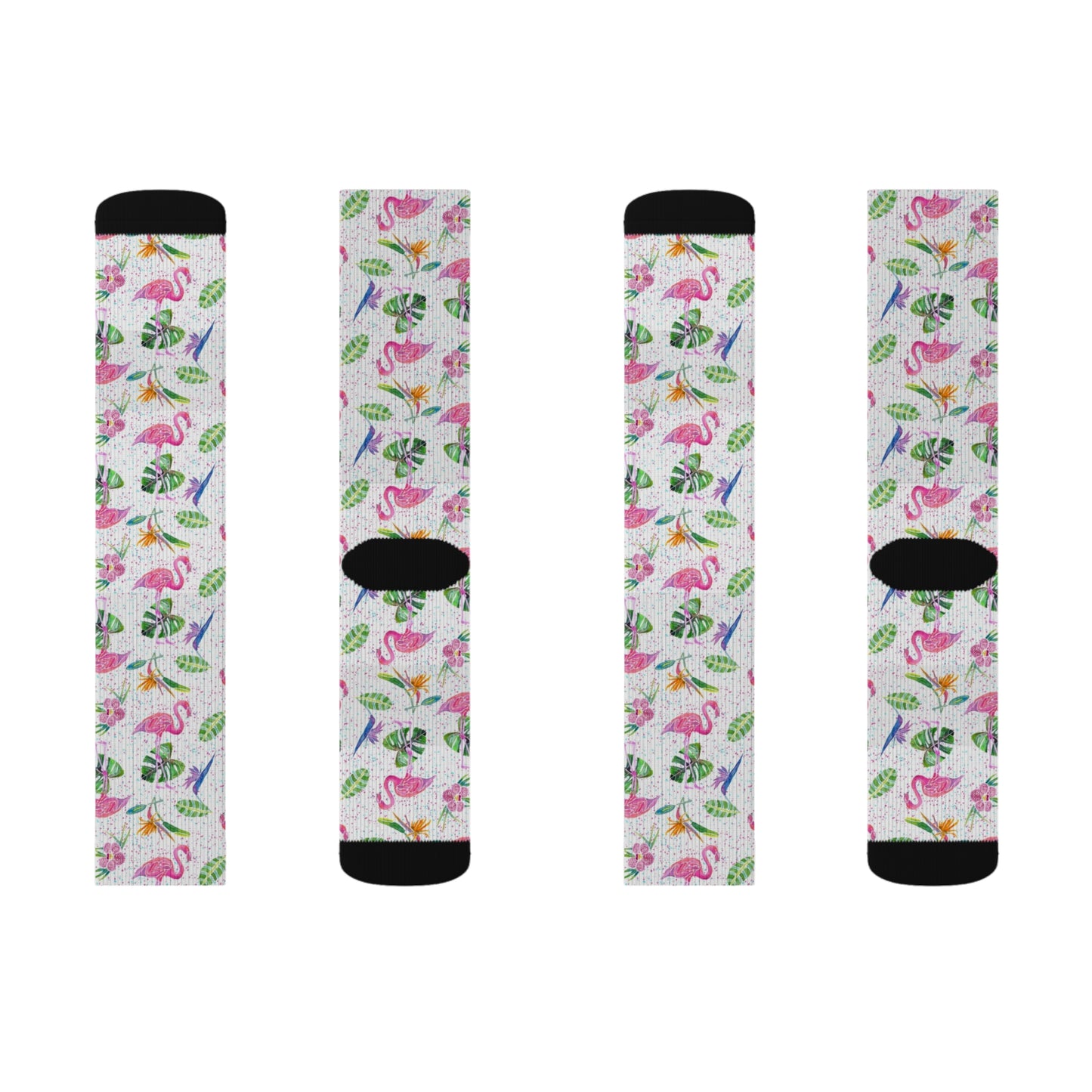 Flamingo Party Women’s Socks