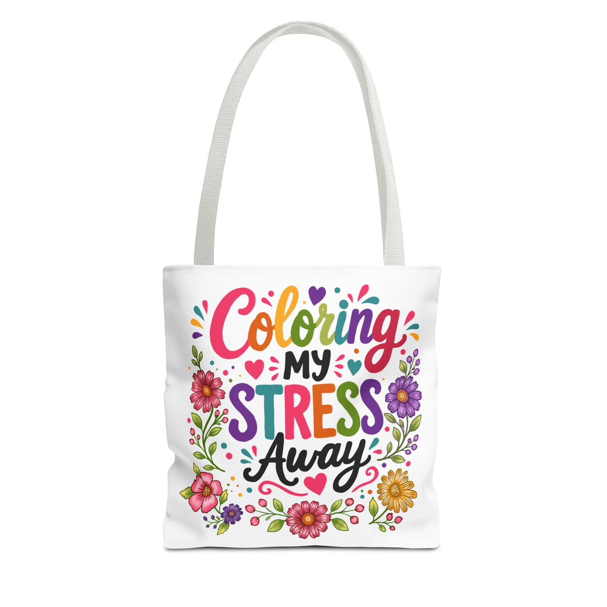 Coloring My Stress Away Tote Bag