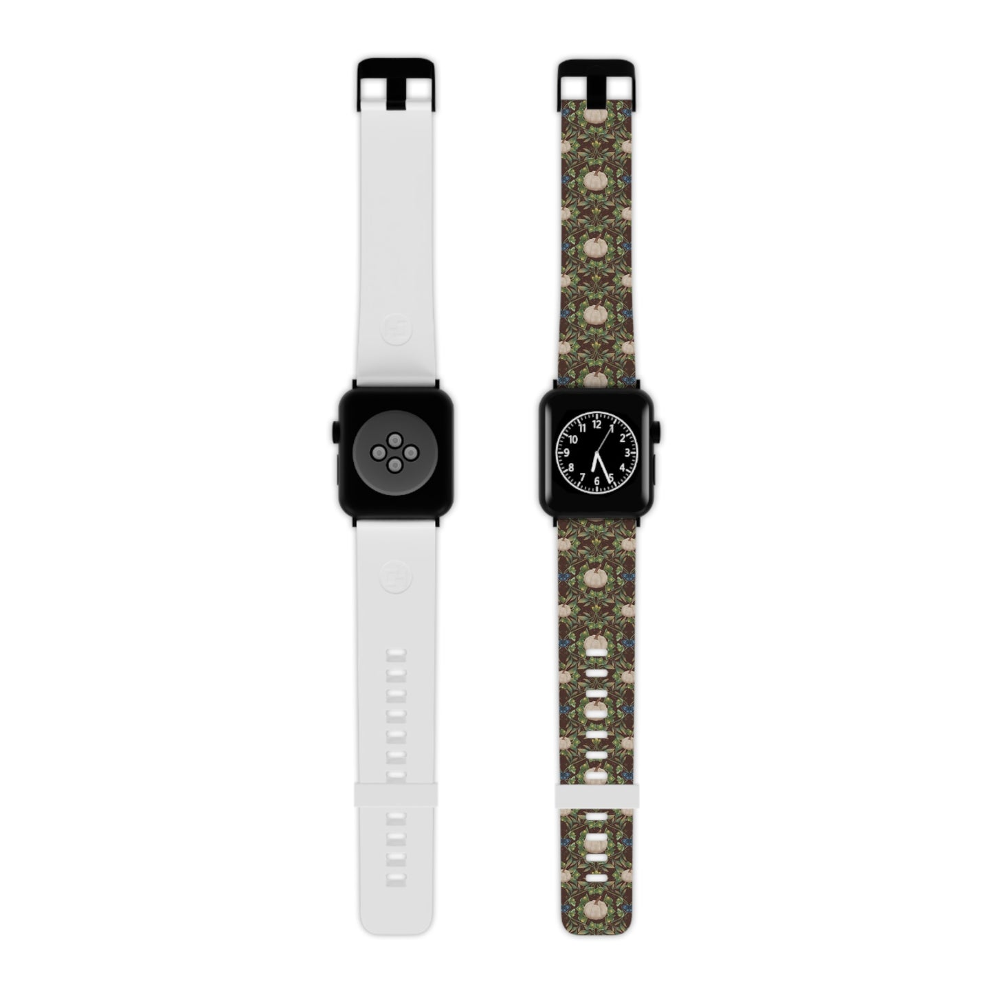 White Pumpkins Watch Band for Apple Watch