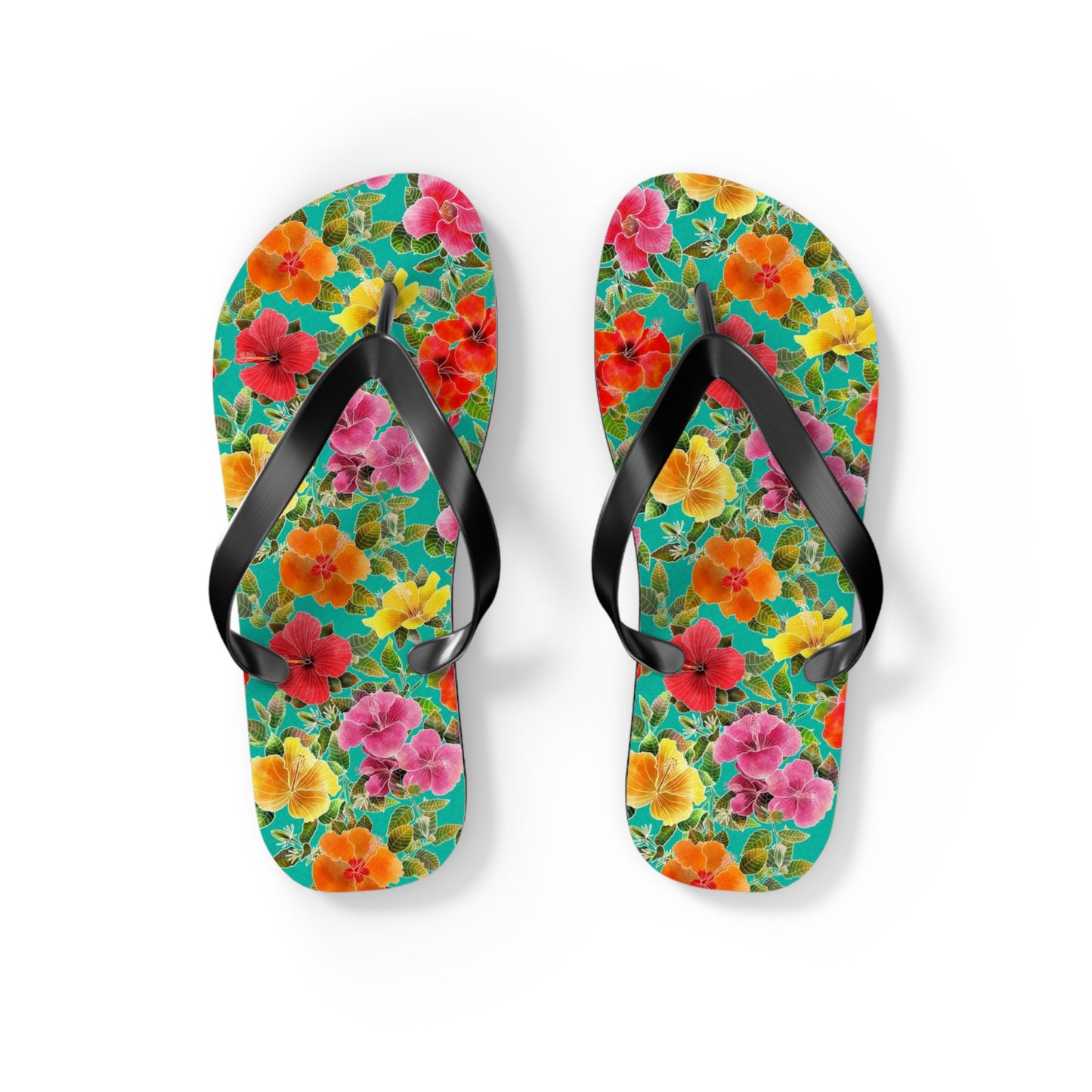 Hibiscus Garden Flip Flops