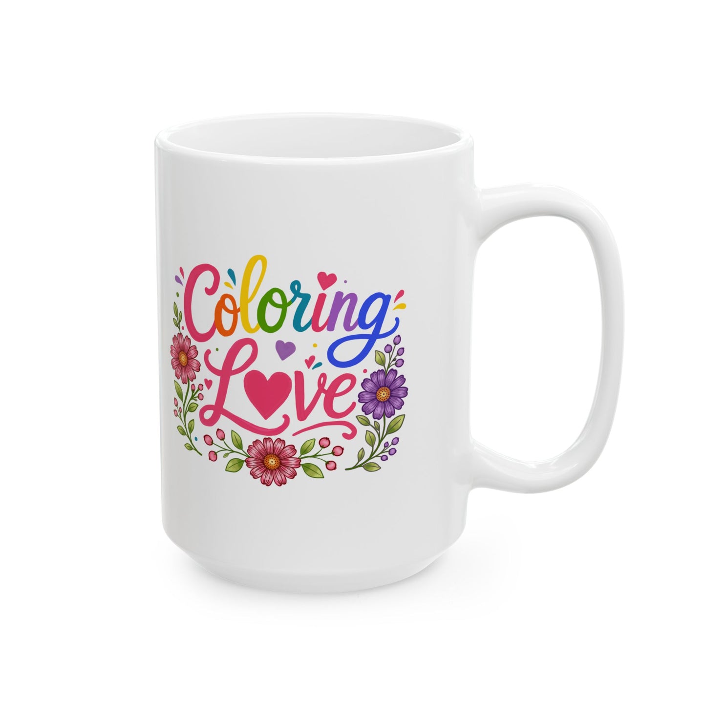 Coloring Love Mug 11oz & 15oz