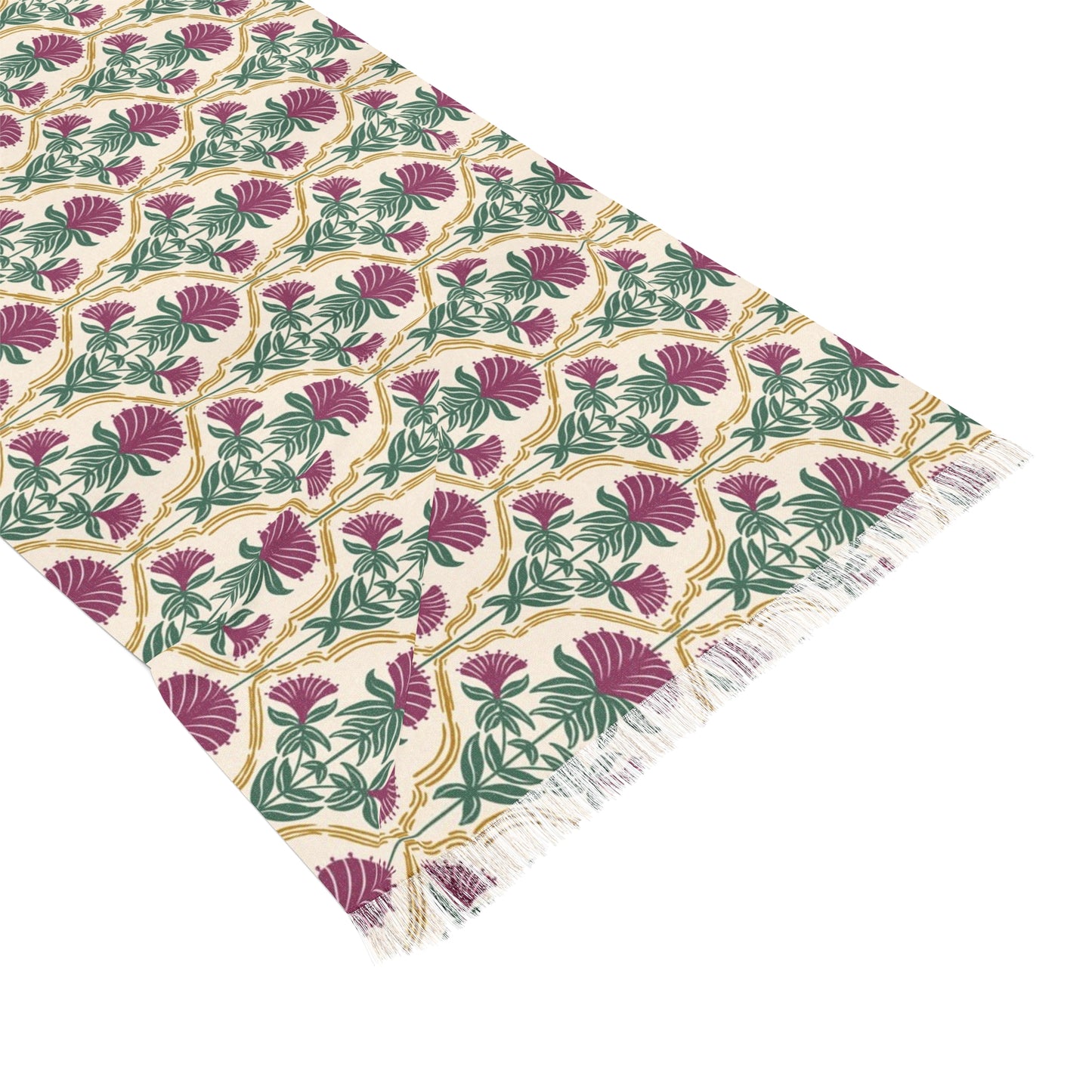 Bergamot Flowers Light Scarf