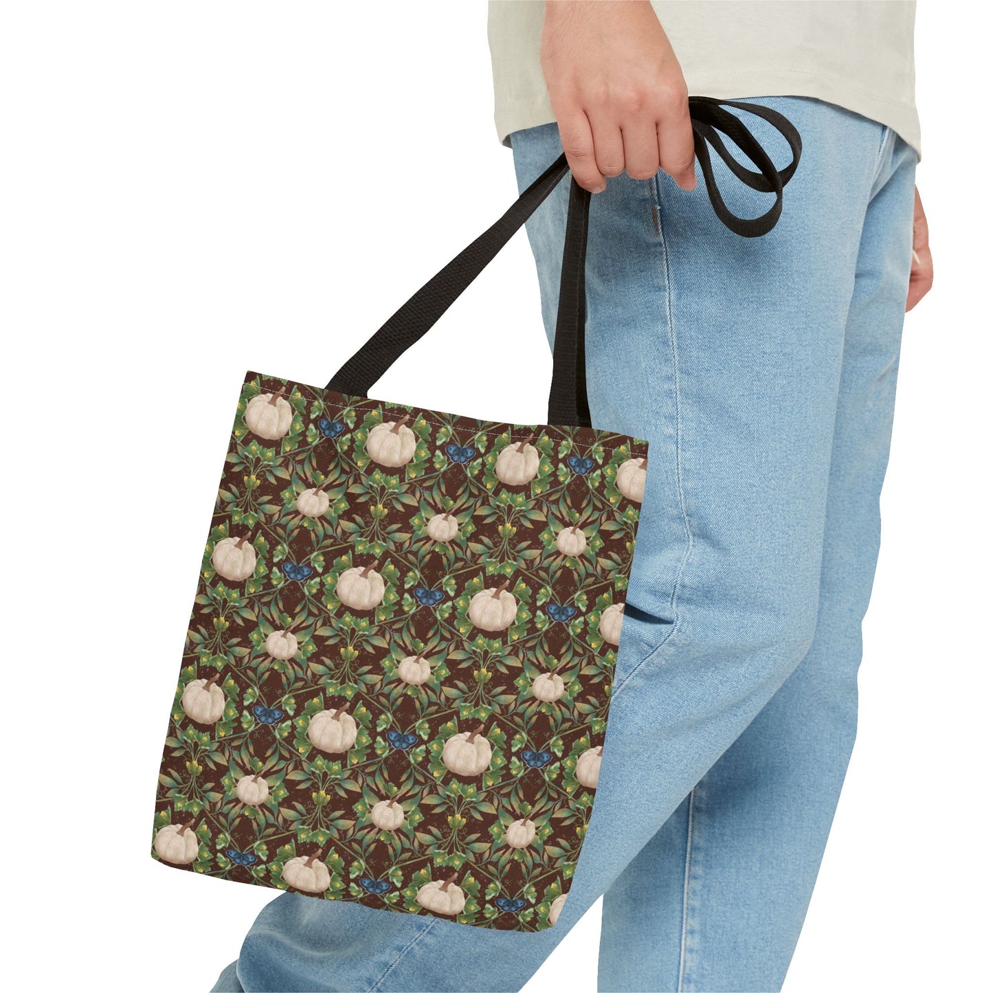 White Pumpkins Tote Bag