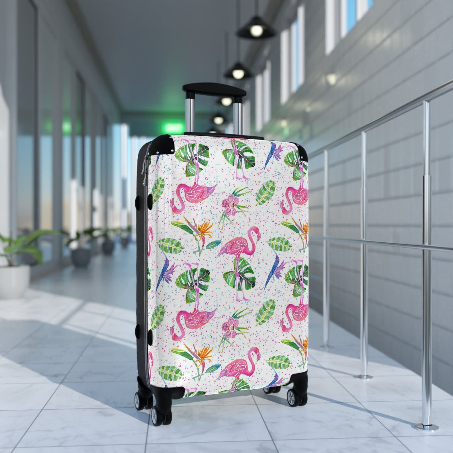 Flamingo Party Hardside Spinner Suitcase