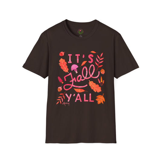 It’s Fall Y’all Collage Collage Softstyle T-Shirt