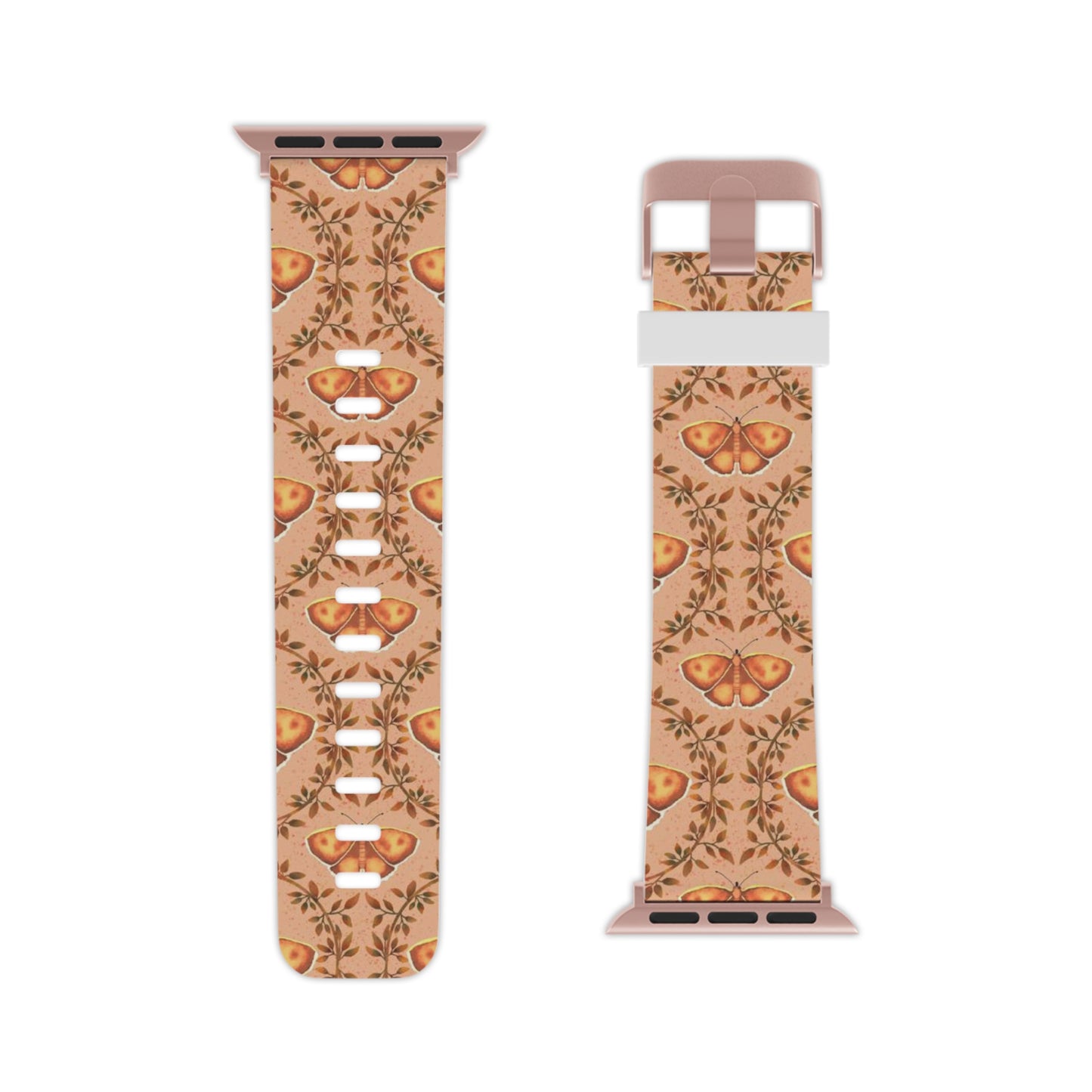 Moths and Vines Watch Band for Apple Watch