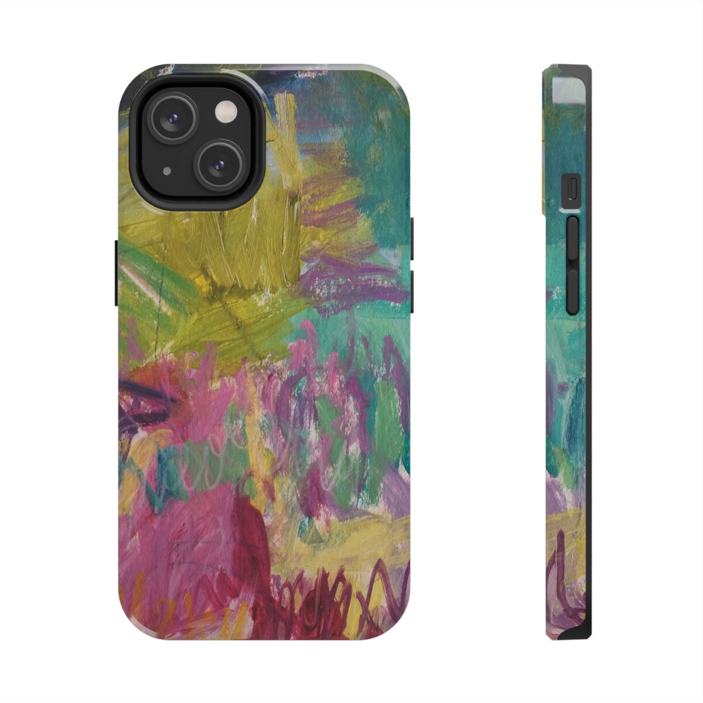 Abstract Pastel Tough Phone Cases