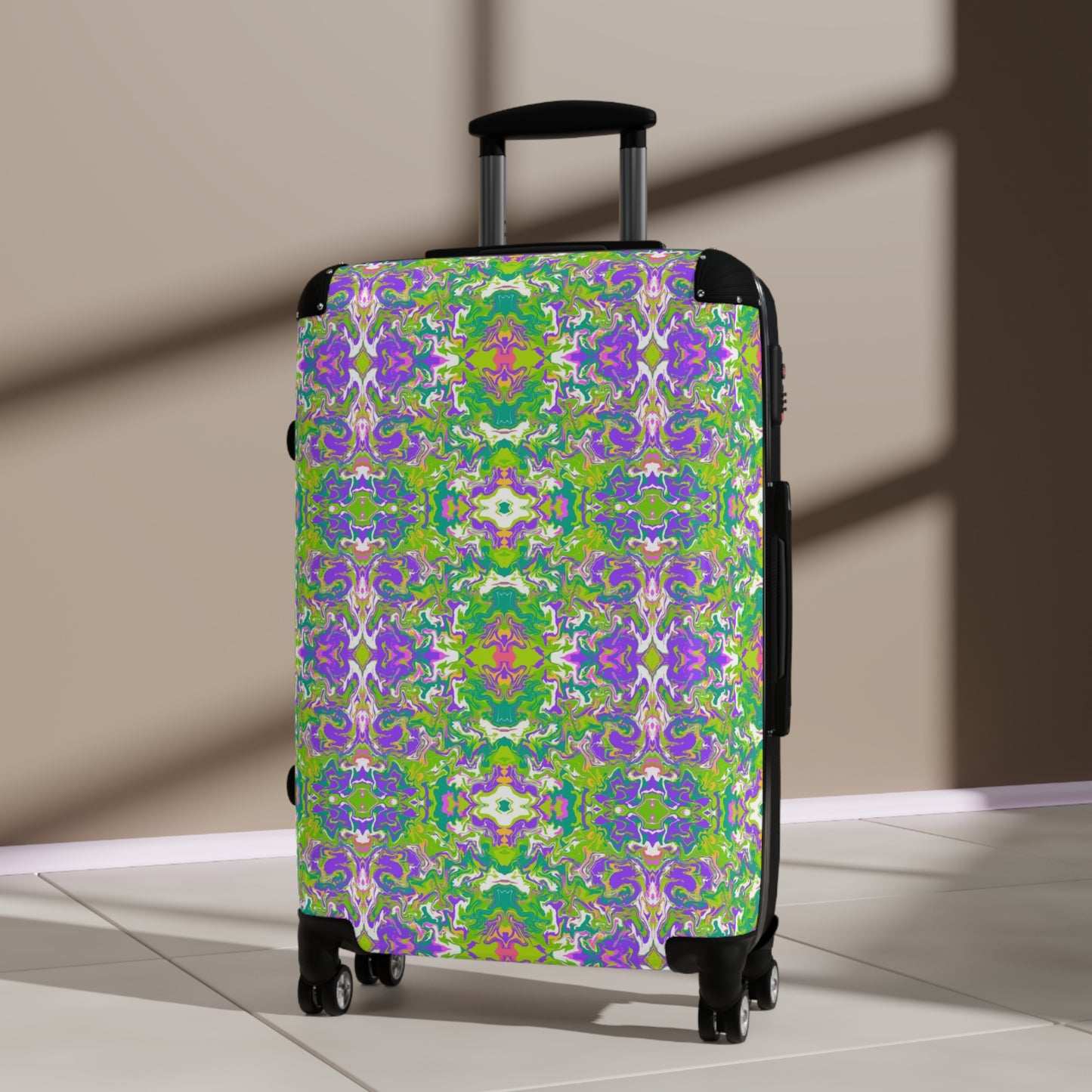 Boho Spring Garden Hardside Spinner Suitcase