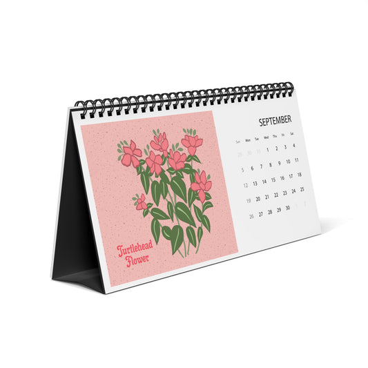 2027 Appalachian Wildflowers Desktop Calendar