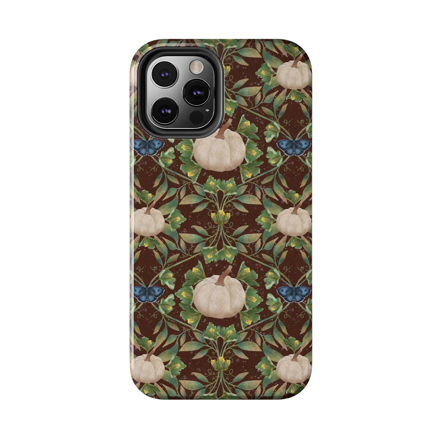 White Pumpkins Tough Phone Cases