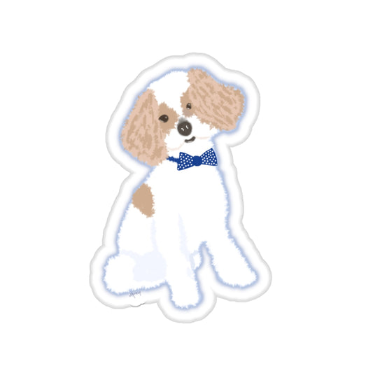 Pico the Maltipoo Die Cut Sticker