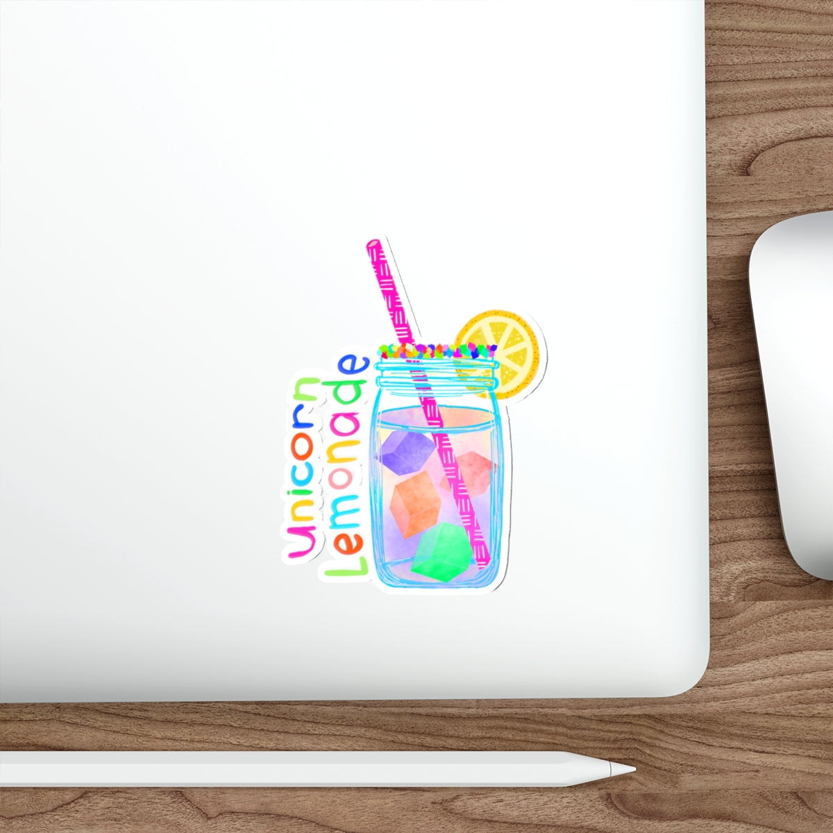 Unicorn Lemonade Die Cut Sticker