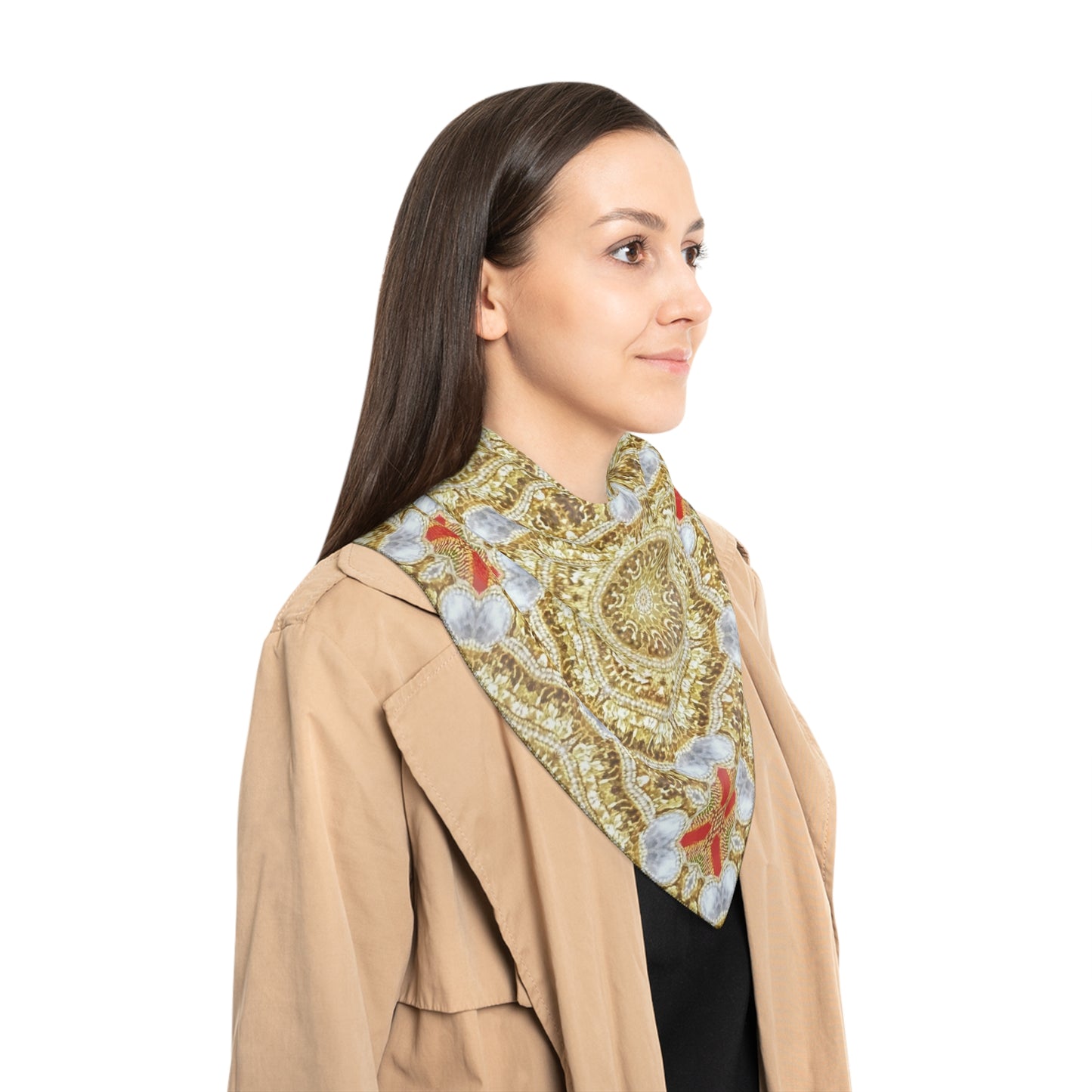 Regal Elysium Ensemble Square Square Poly Scarf