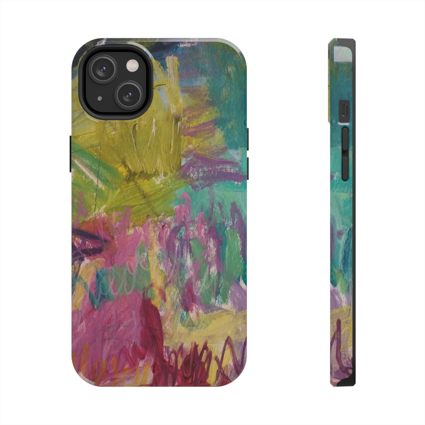 Abstract Pastel Tough Phone Cases