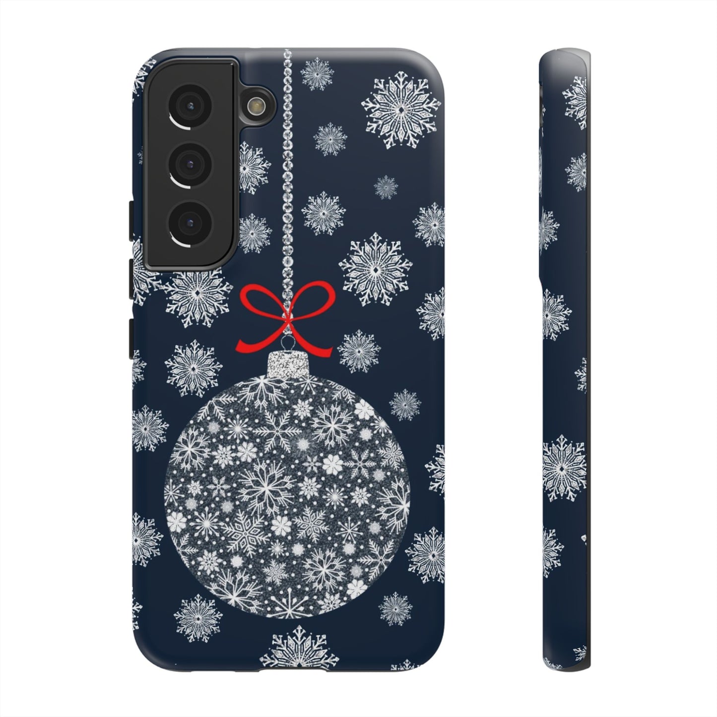 Sparkly Snowflake Bauble Tough Cases - Snowflake Bauble phone case