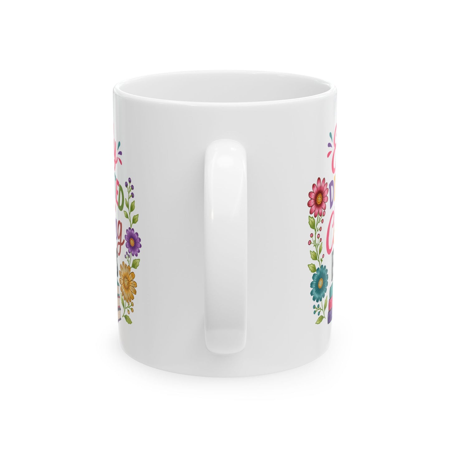 Easily Distracted by Coloring Books Ceramic Mug 11oz & 15oz