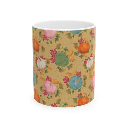 Colorful Pumpkins Ceramic Mug 11oz