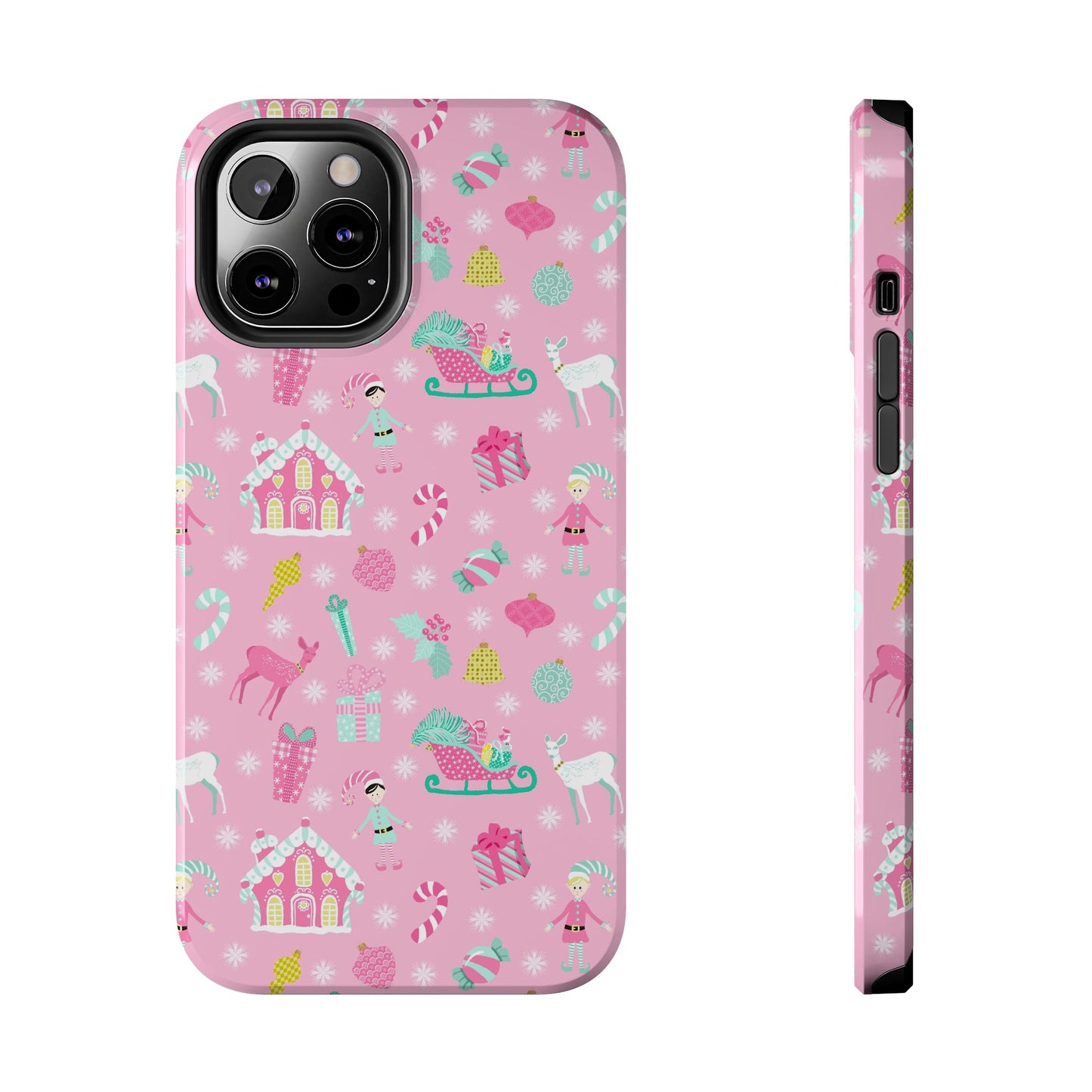 Pastel Christmas Tough Phone Cases