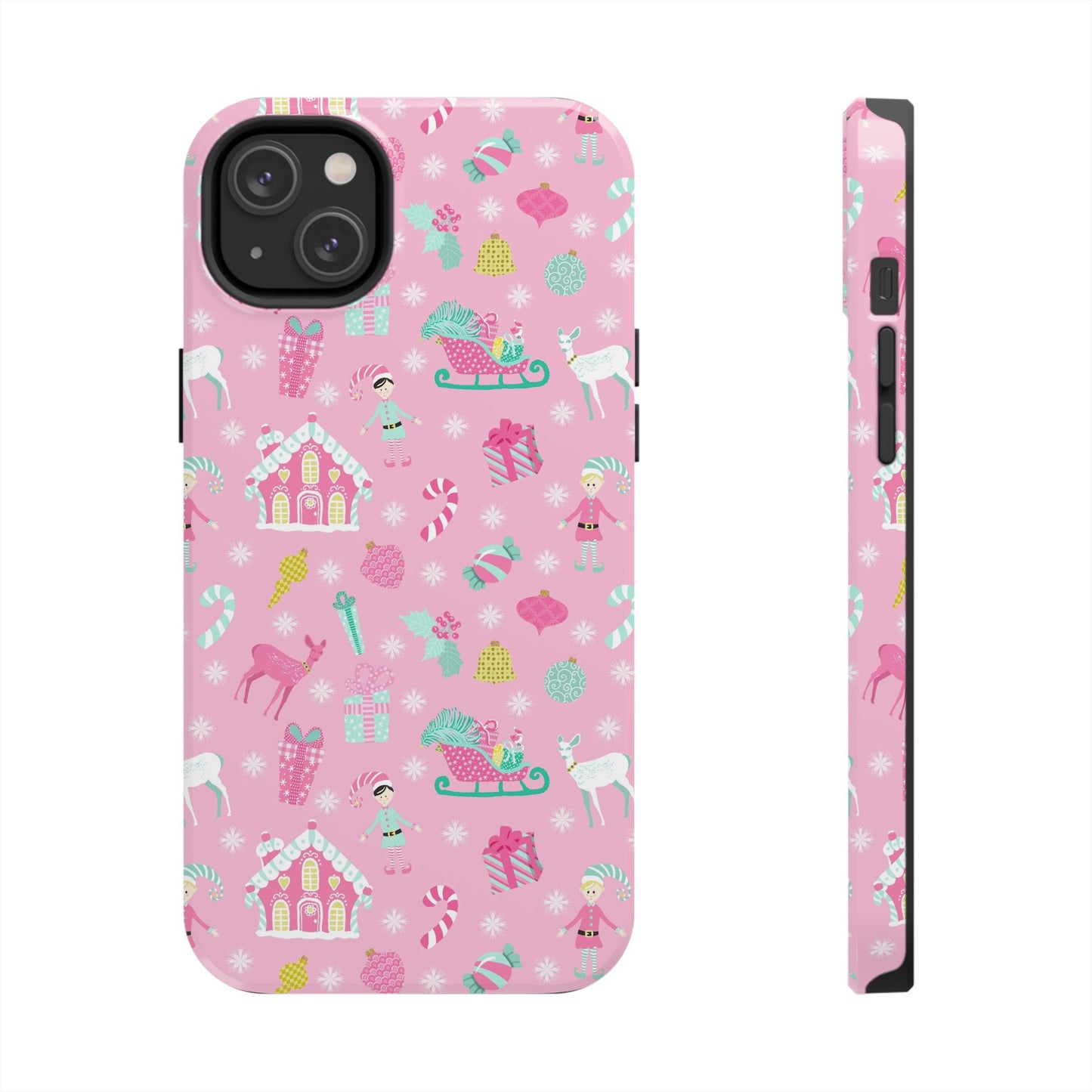 Pastel Christmas Tough Phone Cases