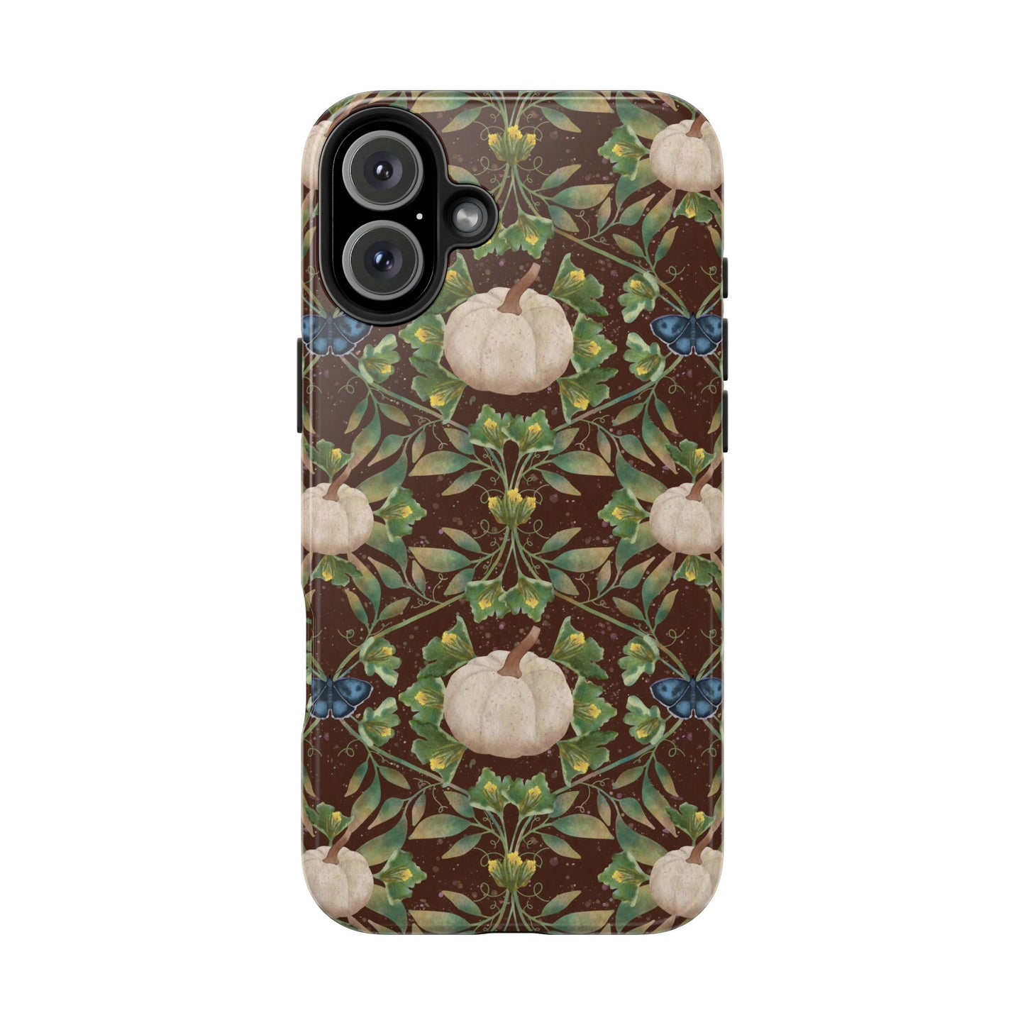 White Pumpkins Tough Phone Cases