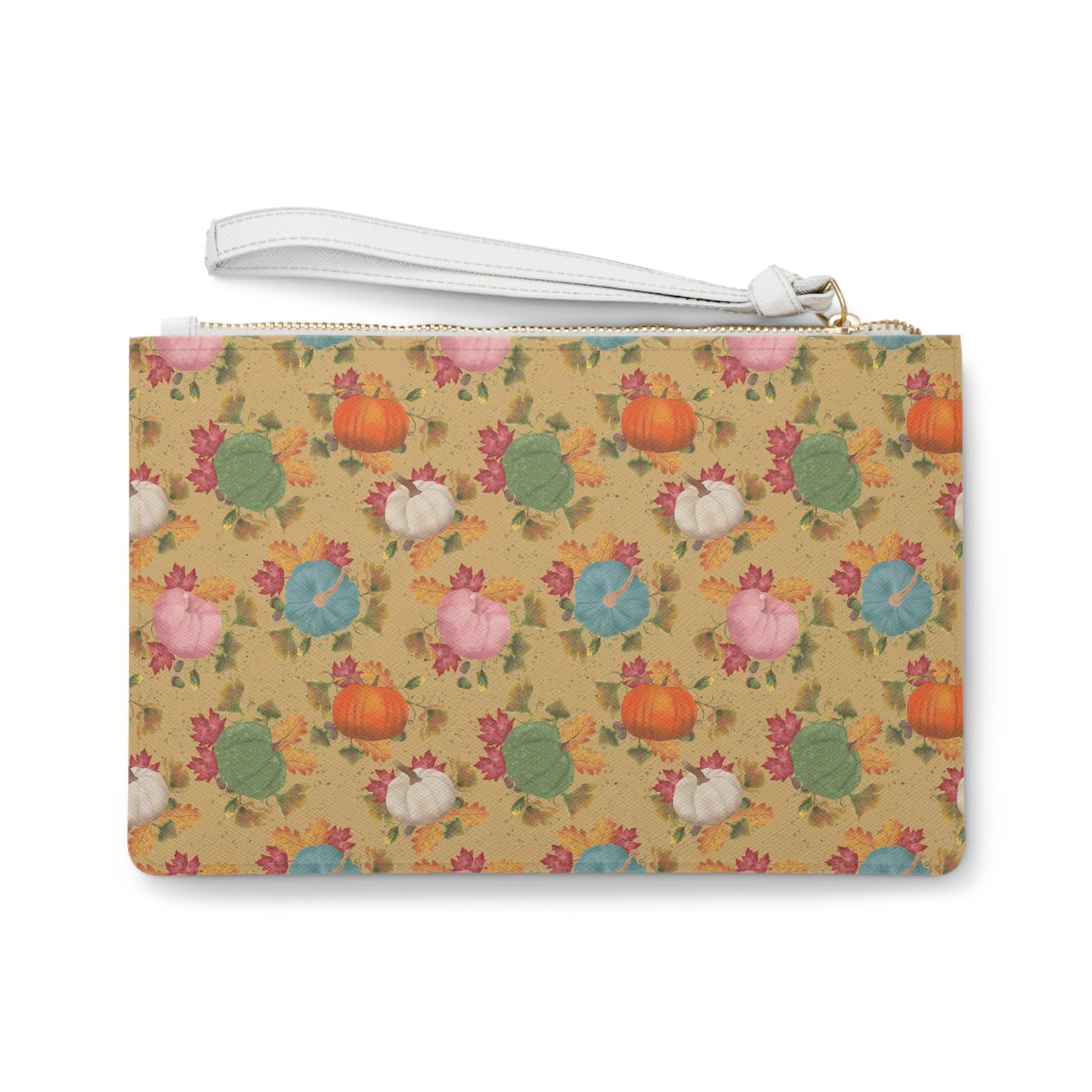 Colorful Pumpkins Clutch Bag