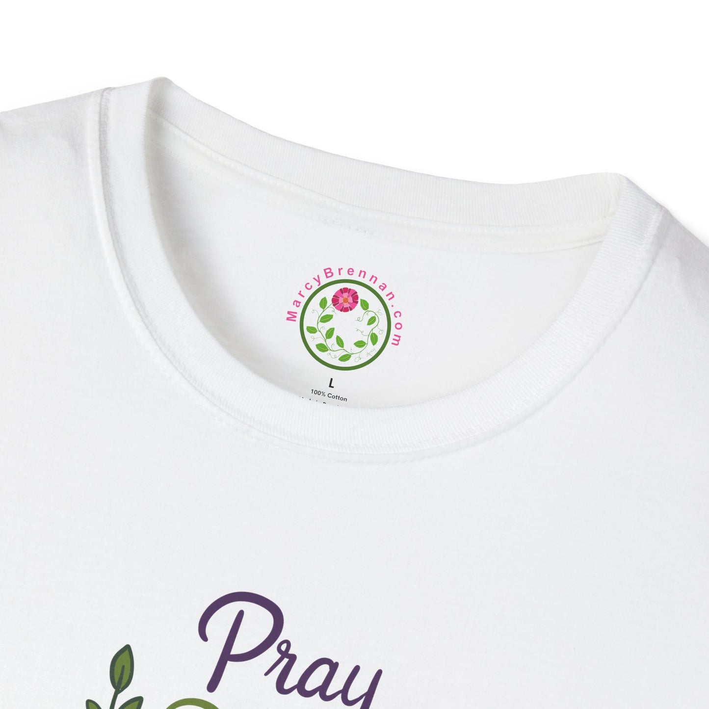 Prayer Plant Tee — “Pray Plant Repeat” Graphic T‑Shirt for Plant Lovers