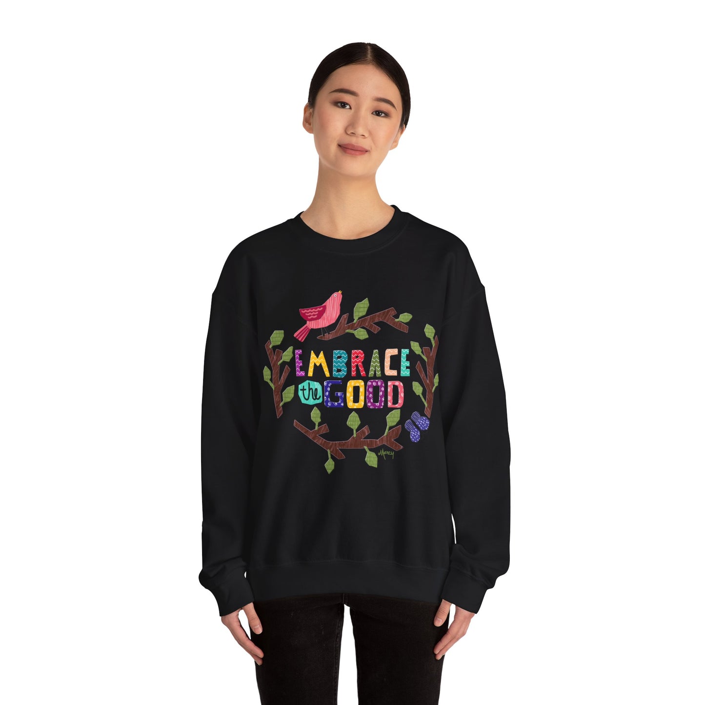 Embrace the Good — Heavy Blend™ Crewneck Sweatshirt