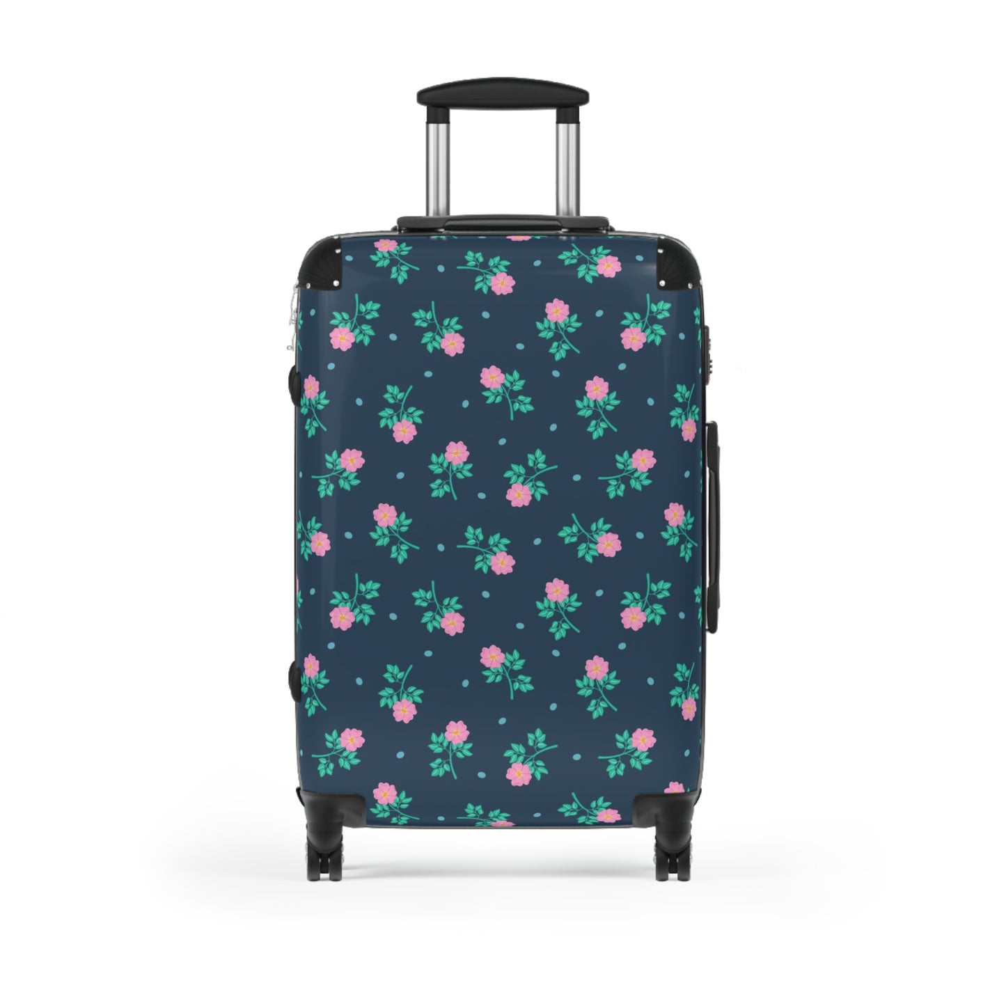 Wild Roses Chintz Hardside Spinner Suitcase