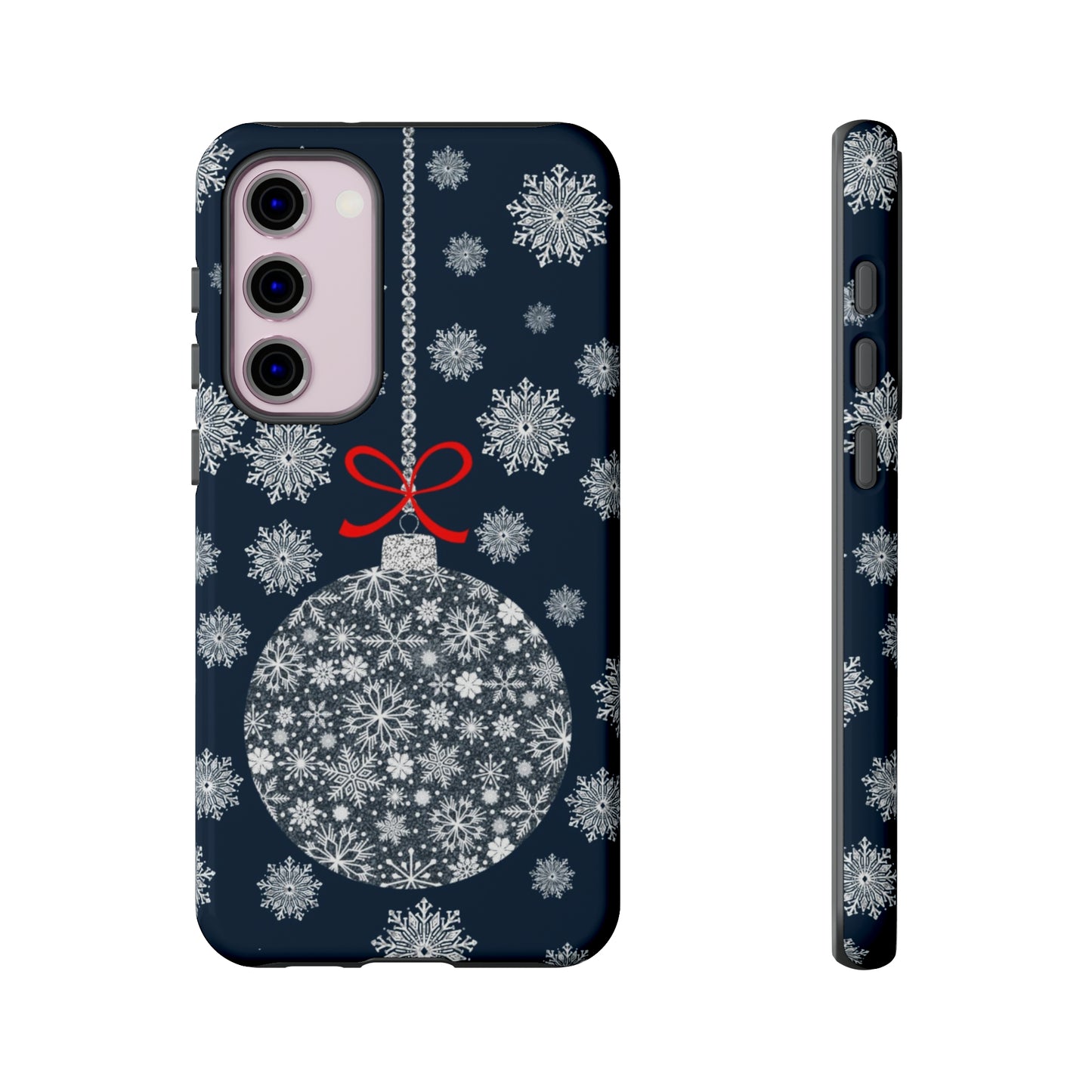 Sparkly Snowflake Bauble Tough Cases - Snowflake Bauble phone case