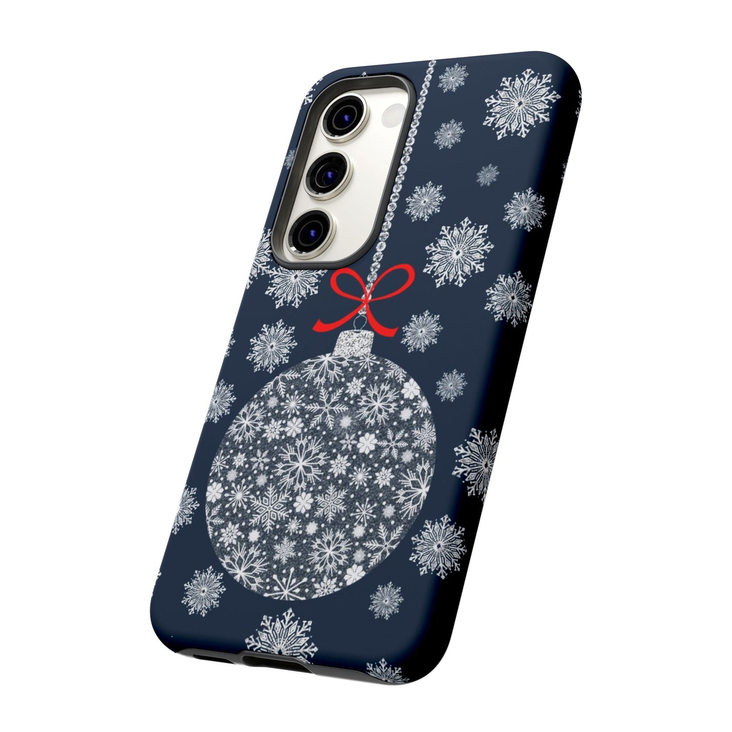 Sparkly Snowflake Bauble Tough Cases - Snowflake Bauble phone case