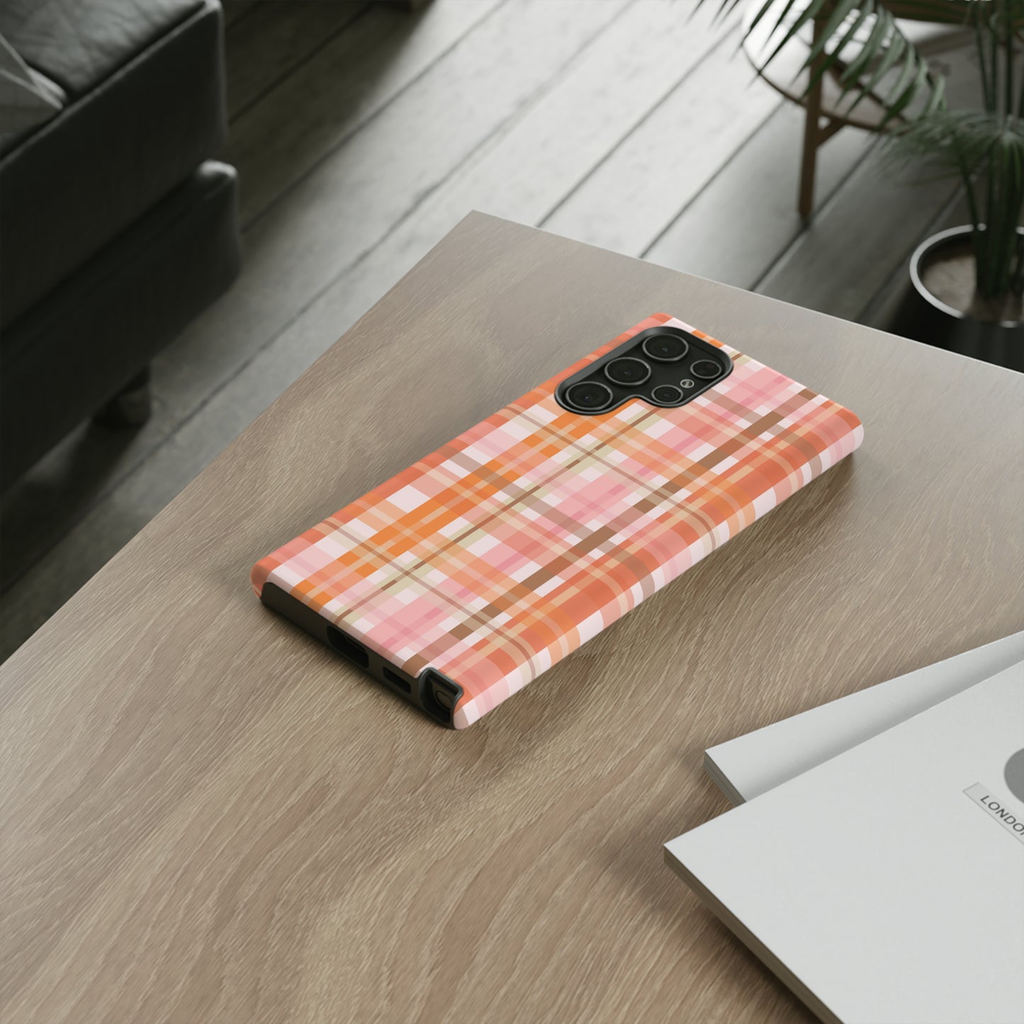 Soft Autumn Plaid Tough Cases