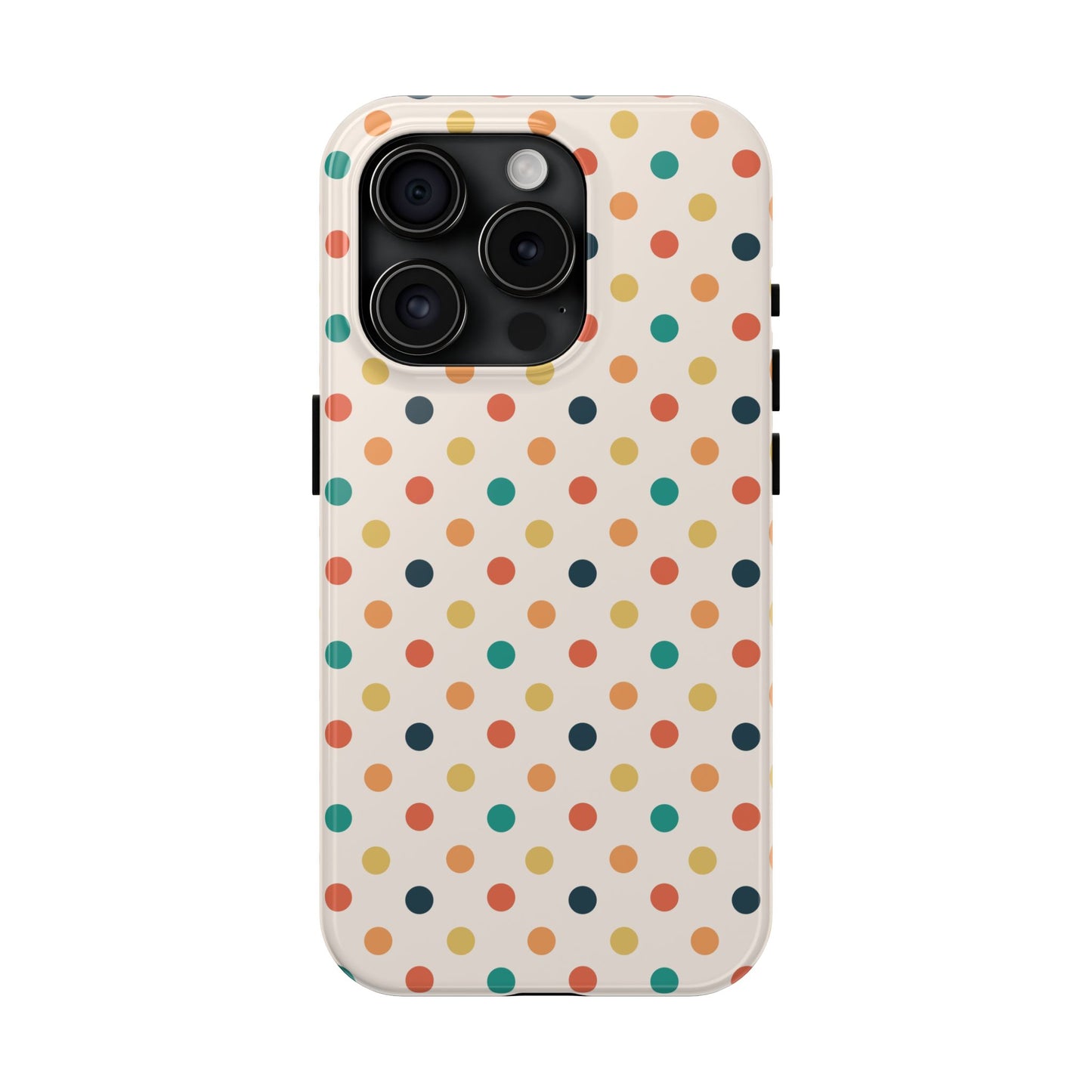 Sunbaked Polka Dots Tough Phone Cases, Case-Mate