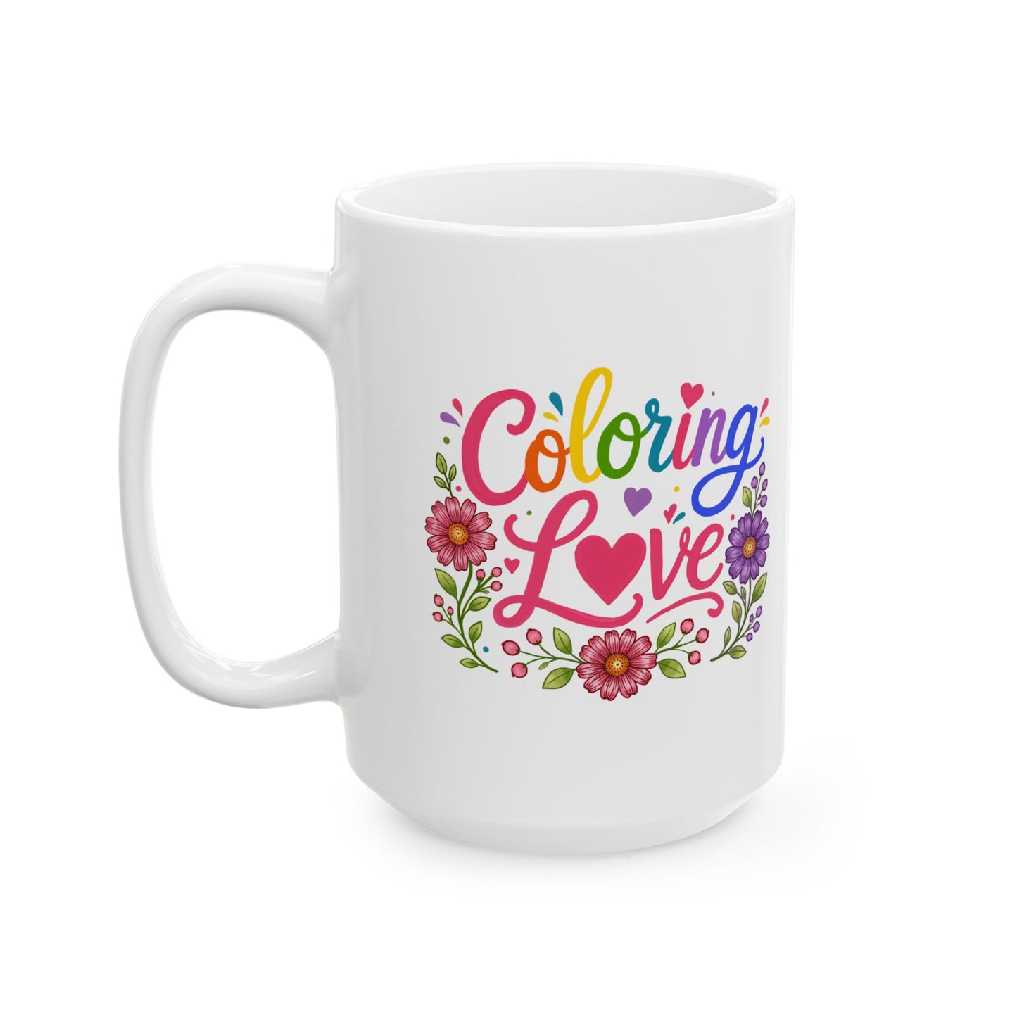 Coloring Love Mug 11oz & 15oz