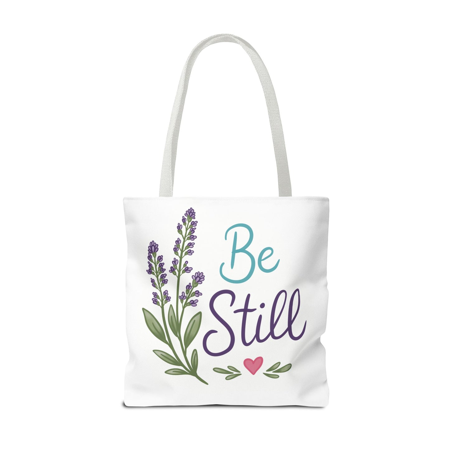 Be Still Lavender Tote Bag