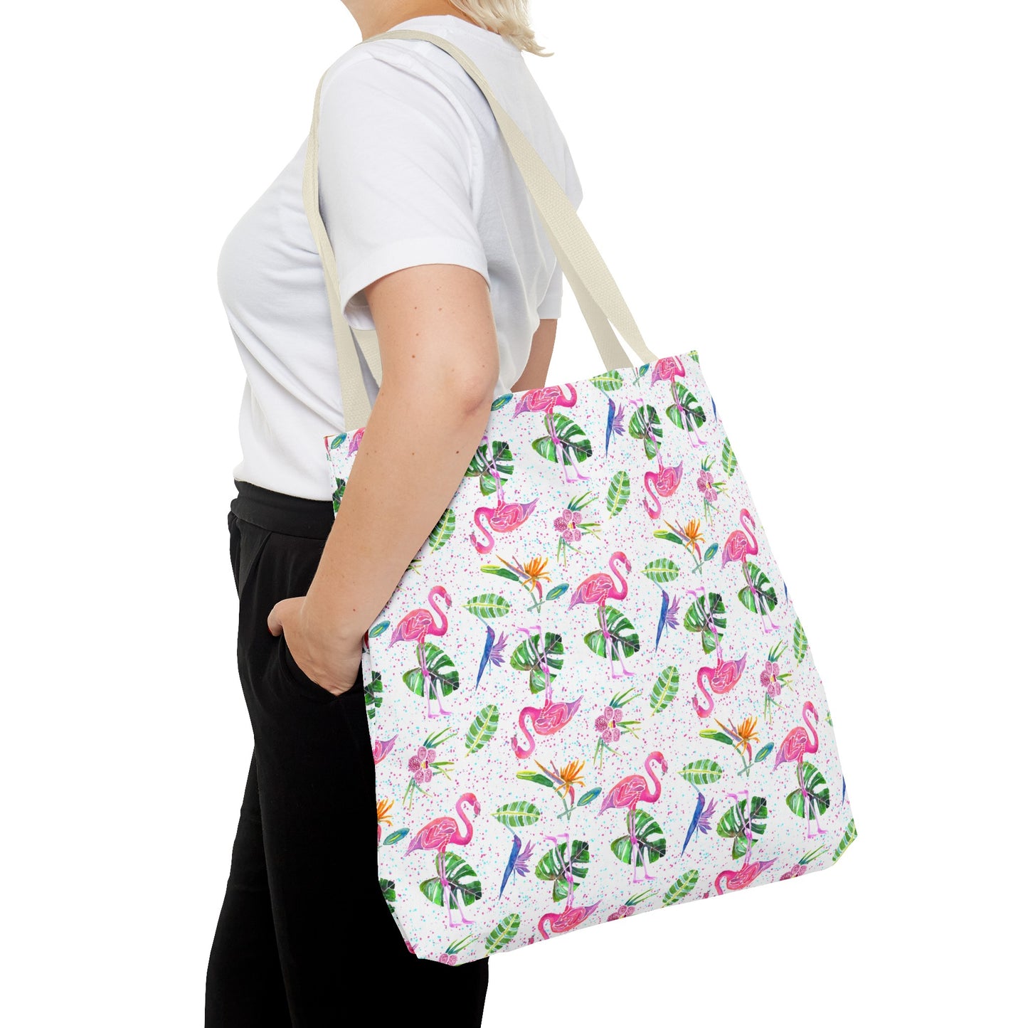 Flamingo Party Tote Bag