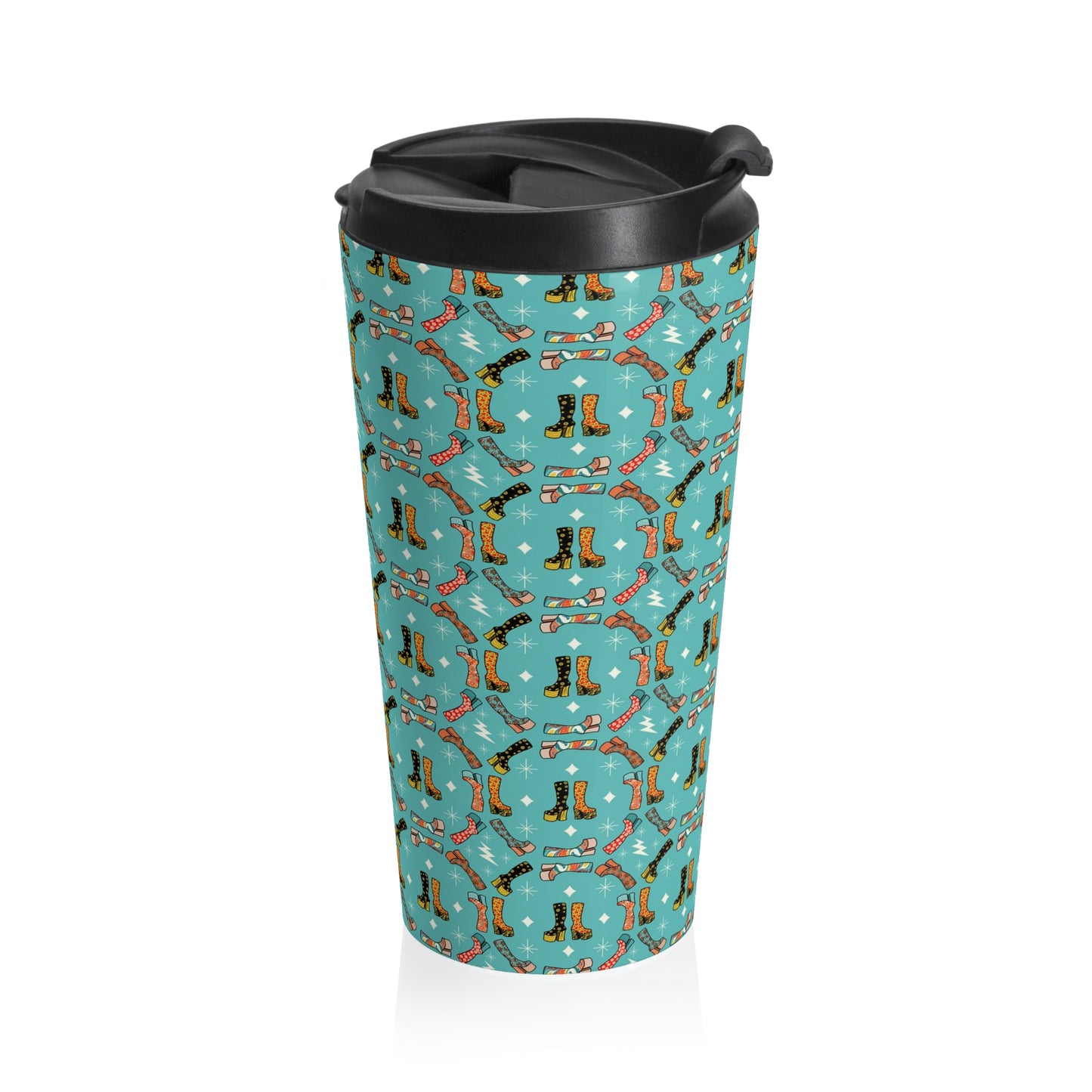 Groovy Boots Stainless Steel Travel Mug