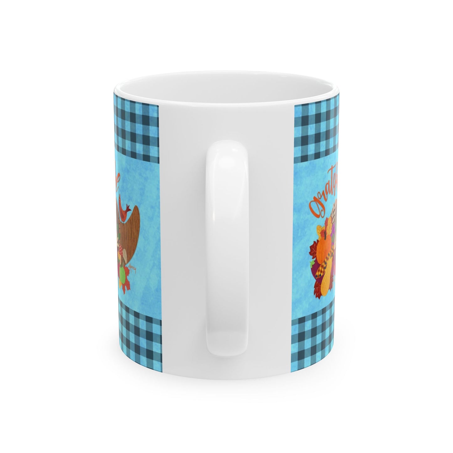Cornucopia Collage Ceramic Mug 11oz & 15oz